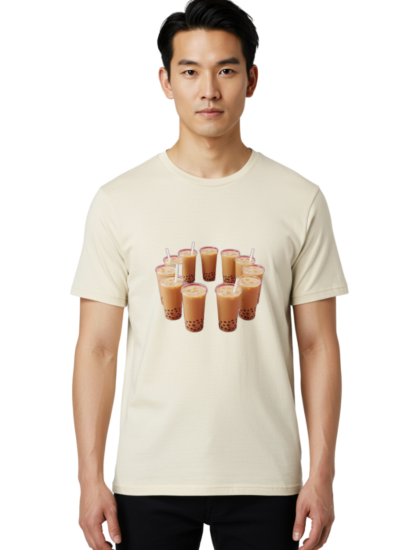 Bubble-Tea Men'S Graphic Tee, 100% Cotton, Comfortable Casual Summer Wear, Machine Washable, Vintage Camera, Old Camera, Antique Camera, Black Camera, Classic Photography, Photography Equipment, Nostalgic Device, Film Camera, Camera Art Bal892