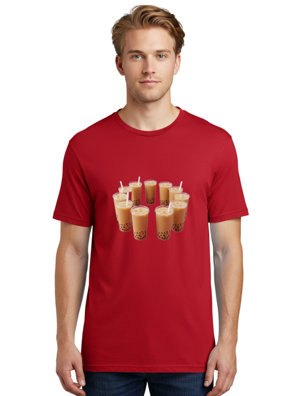 Bubble-Tea Men'S Graphic Tee, 100% Cotton, Comfortable Casual Summer Wear, Machine Washable, Vintage Camera, Old Camera, Antique Camera, Black Camera, Classic Photography, Photography Equipment, Nostalgic Device, Film Camera, Camera Art Bal892
