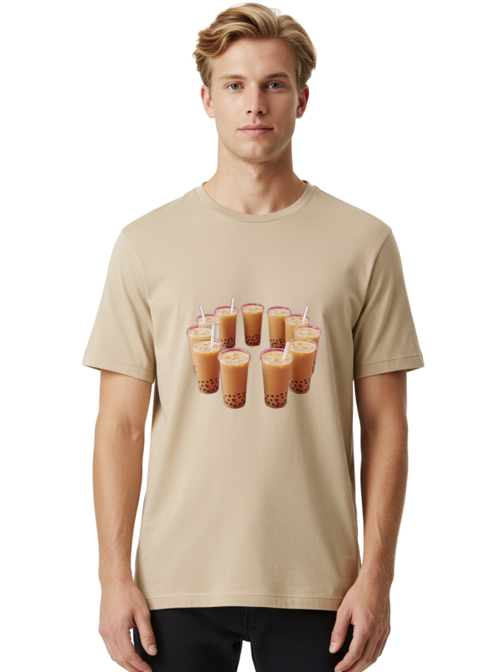 Bubble-Tea Men'S Graphic Tee, 100% Cotton, Comfortable Casual Summer Wear, Machine Washable, Vintage Camera, Old Camera, Antique Camera, Black Camera, Classic Photography, Photography Equipment, Nostalgic Device, Film Camera, Camera Art Bal892