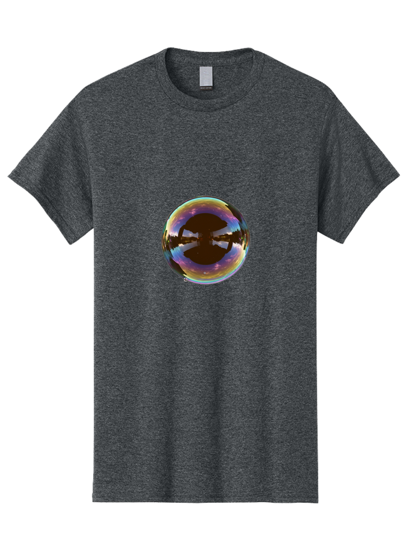 Bubble Men'S Graphic Tee, 100% Cotton, Comfortable Casual Summer Wear, Machine Washable, Vintage Camera, Old Camera, Antique Camera, Black Camera, Classic Photography, Photography Equipment, Nostalgic Device, Film Camera, Camera Art Bal893