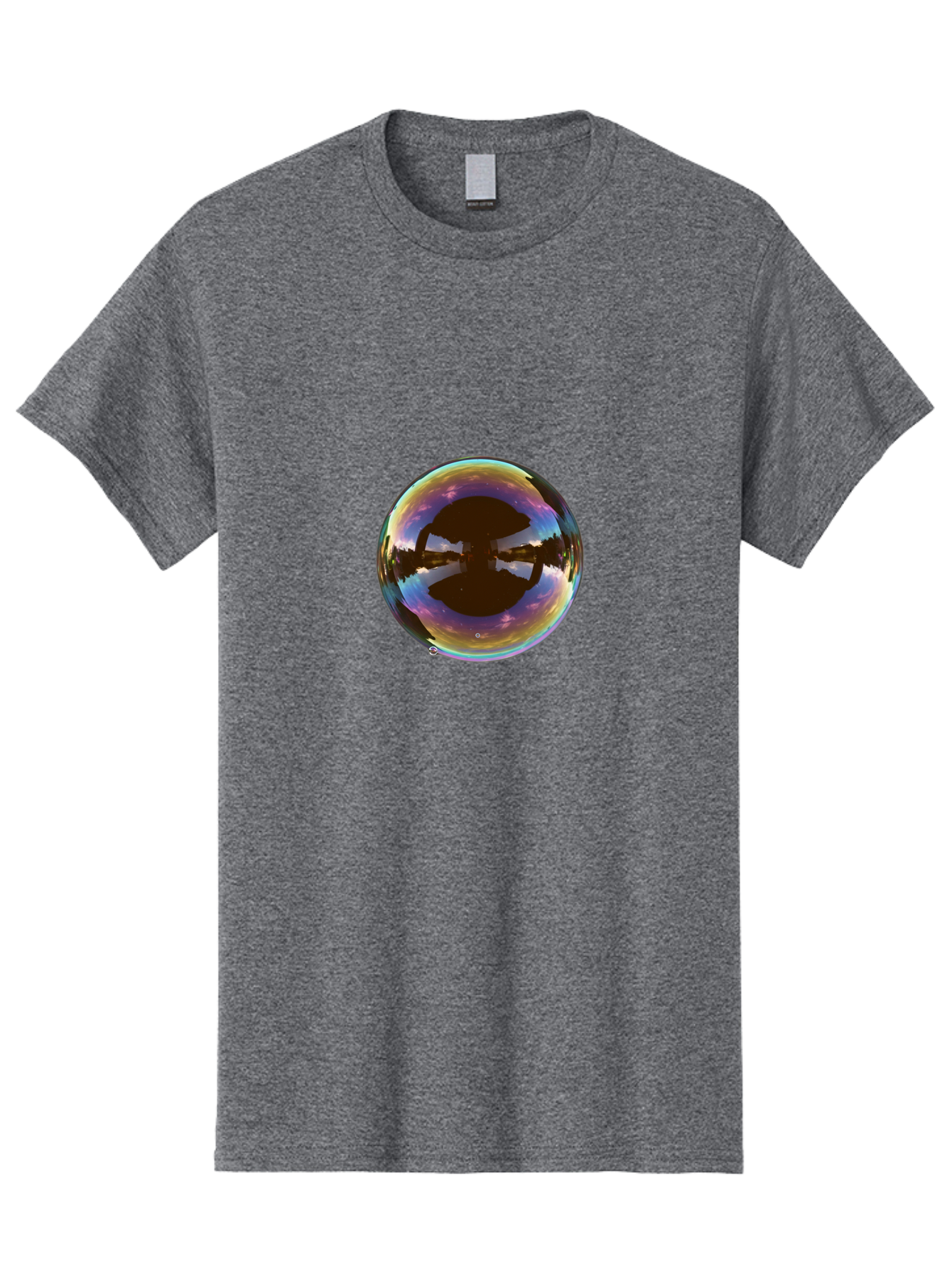 Bubble Men'S Graphic Tee, 100% Cotton, Comfortable Casual Summer Wear, Machine Washable, Vintage Camera, Old Camera, Antique Camera, Black Camera, Classic Photography, Photography Equipment, Nostalgic Device, Film Camera, Camera Art Bal893