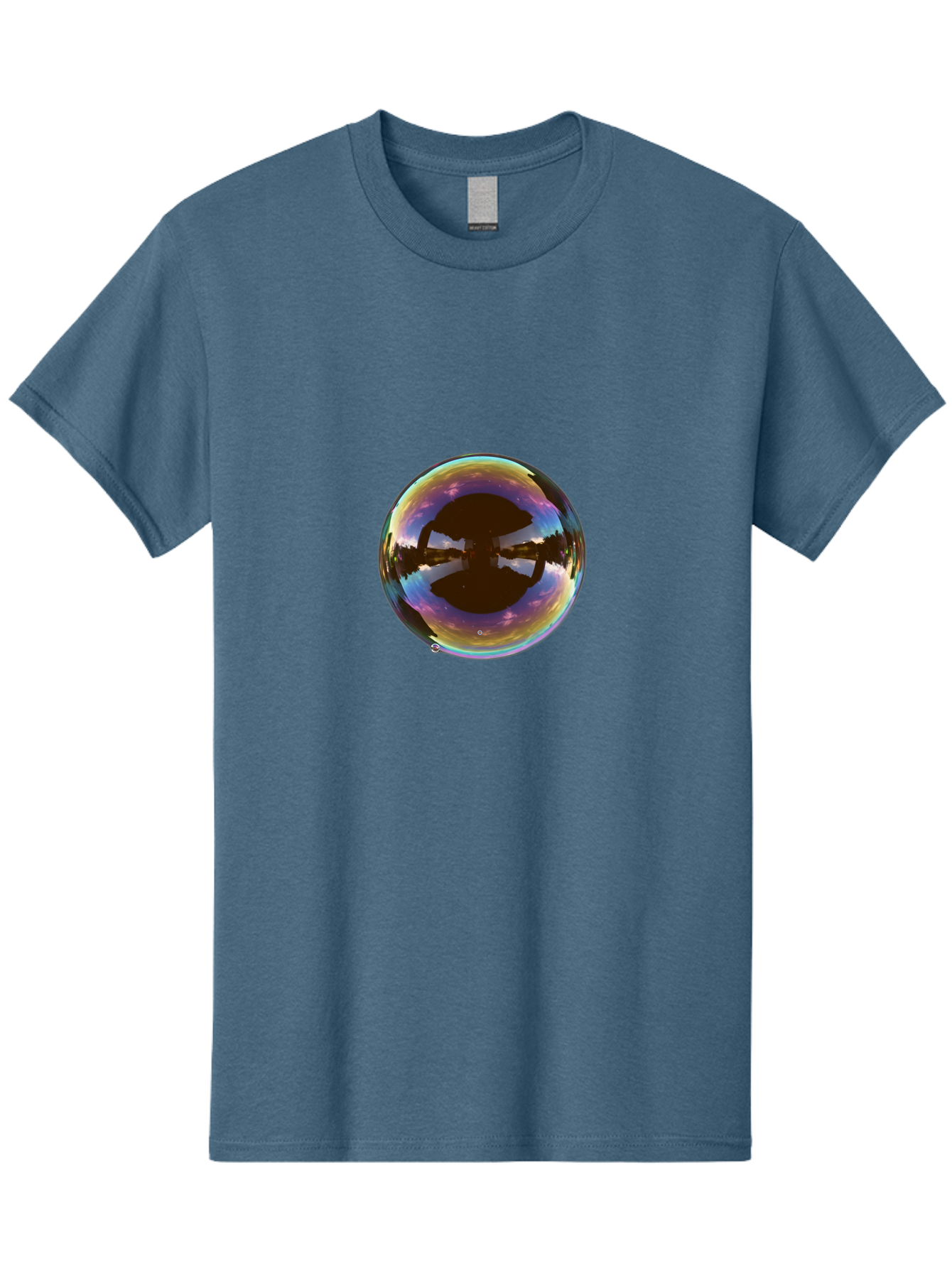 Bubble Men'S Graphic Tee, 100% Cotton, Comfortable Casual Summer Wear, Machine Washable, Vintage Camera, Old Camera, Antique Camera, Black Camera, Classic Photography, Photography Equipment, Nostalgic Device, Film Camera, Camera Art Bal893