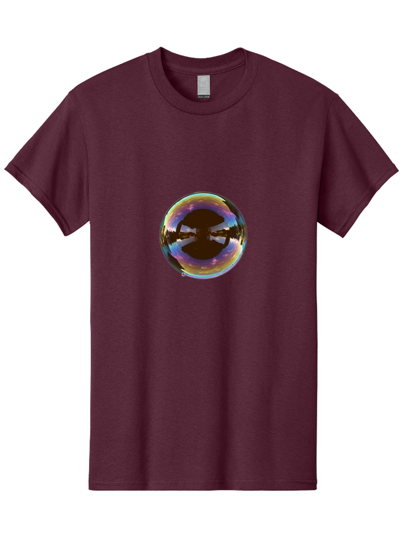 Bubble Men'S Graphic Tee, 100% Cotton, Comfortable Casual Summer Wear, Machine Washable, Vintage Camera, Old Camera, Antique Camera, Black Camera, Classic Photography, Photography Equipment, Nostalgic Device, Film Camera, Camera Art Bal893