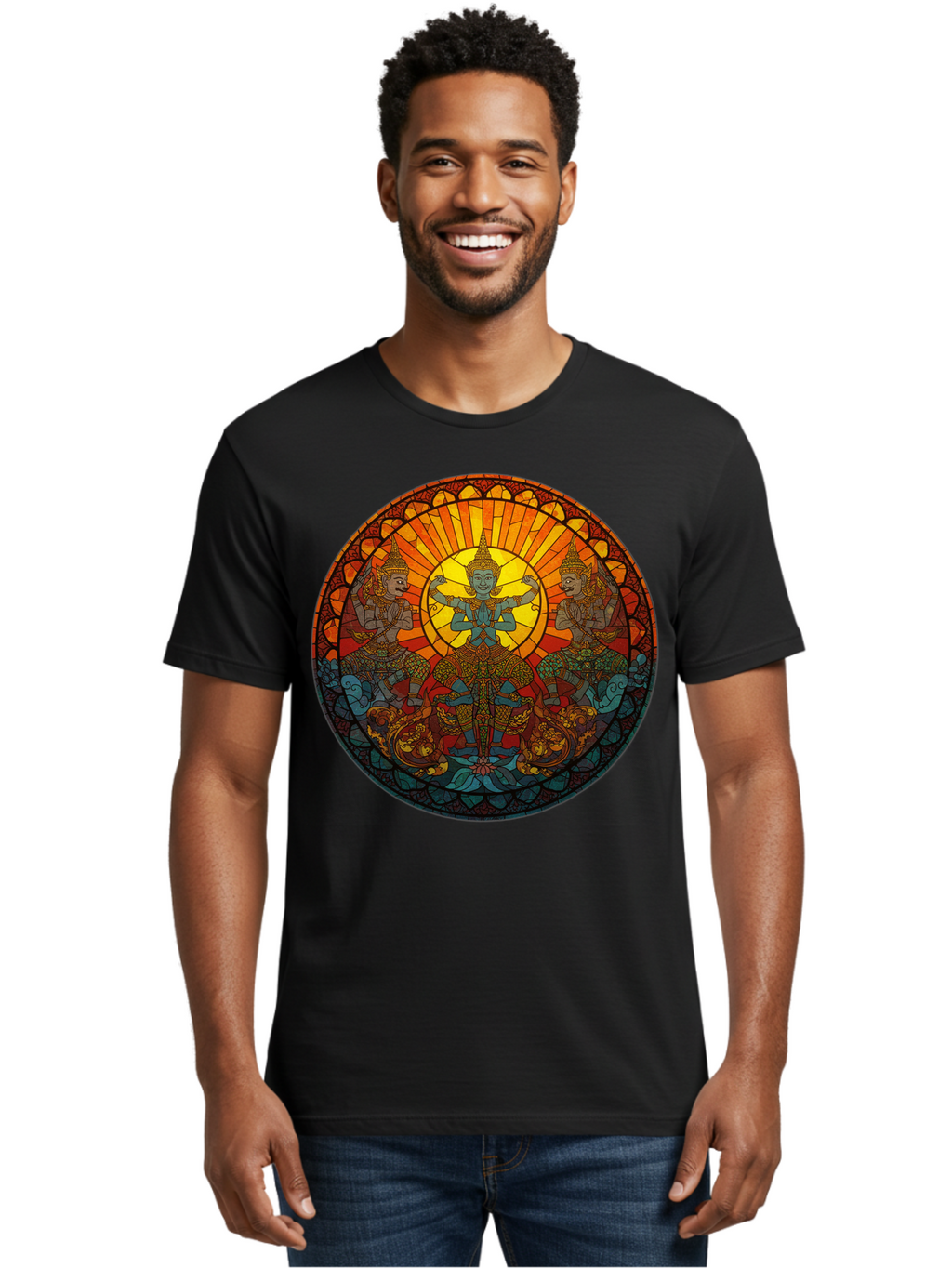 Buddha Men'S Graphic Tee, 100% Cotton, Comfortable Casual Summer Wear, Machine Washable, Vintage Camera, Old Camera, Antique Camera, Black Camera, Classic Photography, Photography Equipment, Nostalgic Device, Film Camera, Camera Art Bal894