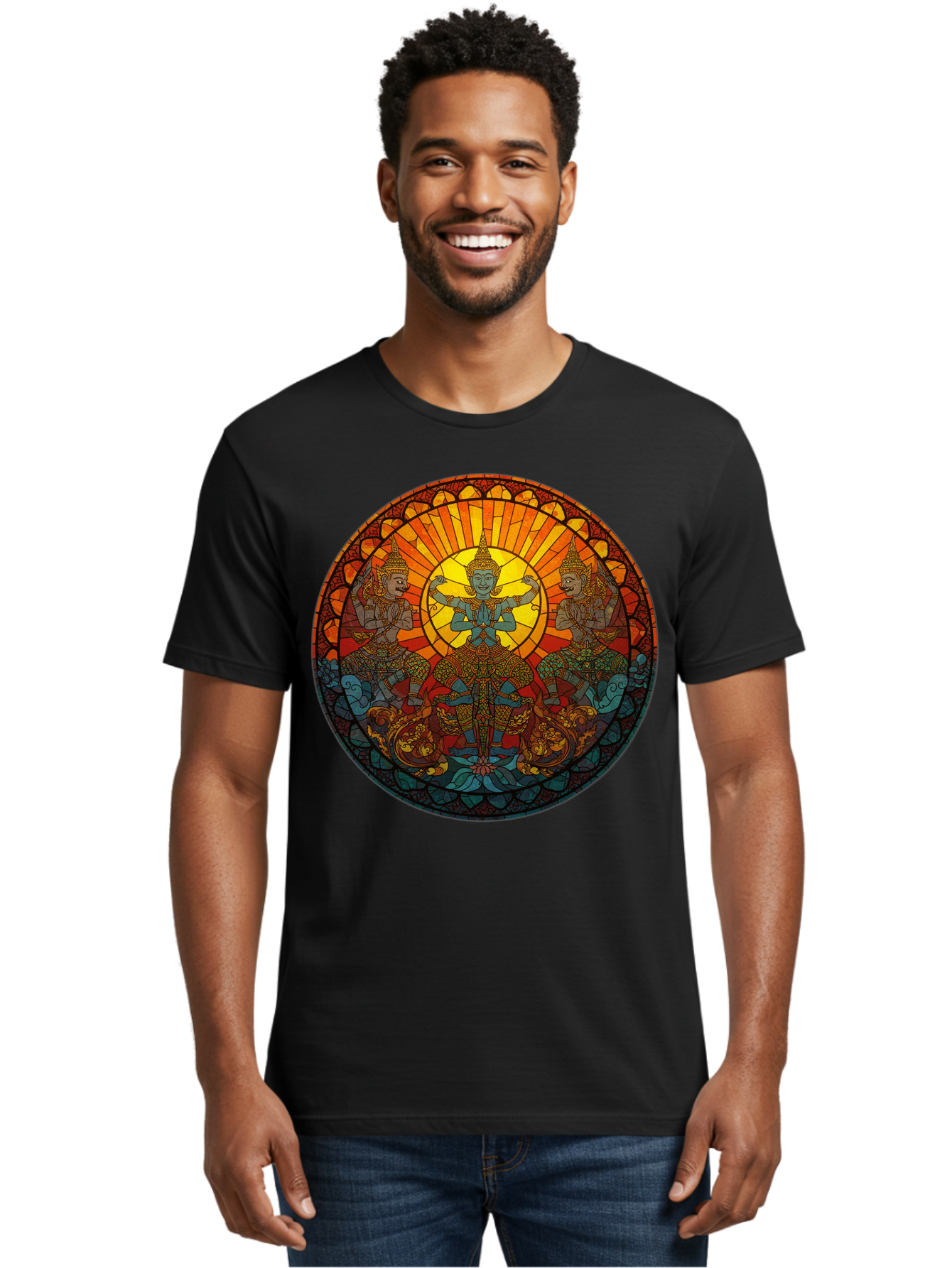 Buddha Men'S Graphic Tee, 100% Cotton, Comfortable Casual Summer Wear, Machine Washable, Vintage Camera, Old Camera, Antique Camera, Black Camera, Classic Photography, Photography Equipment, Nostalgic Device, Film Camera, Camera Art Bal894