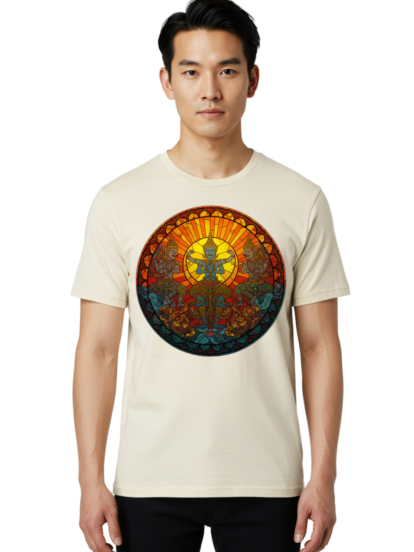 Buddha Men'S Graphic Tee, 100% Cotton, Comfortable Casual Summer Wear, Machine Washable, Vintage Camera, Old Camera, Antique Camera, Black Camera, Classic Photography, Photography Equipment, Nostalgic Device, Film Camera, Camera Art Bal894