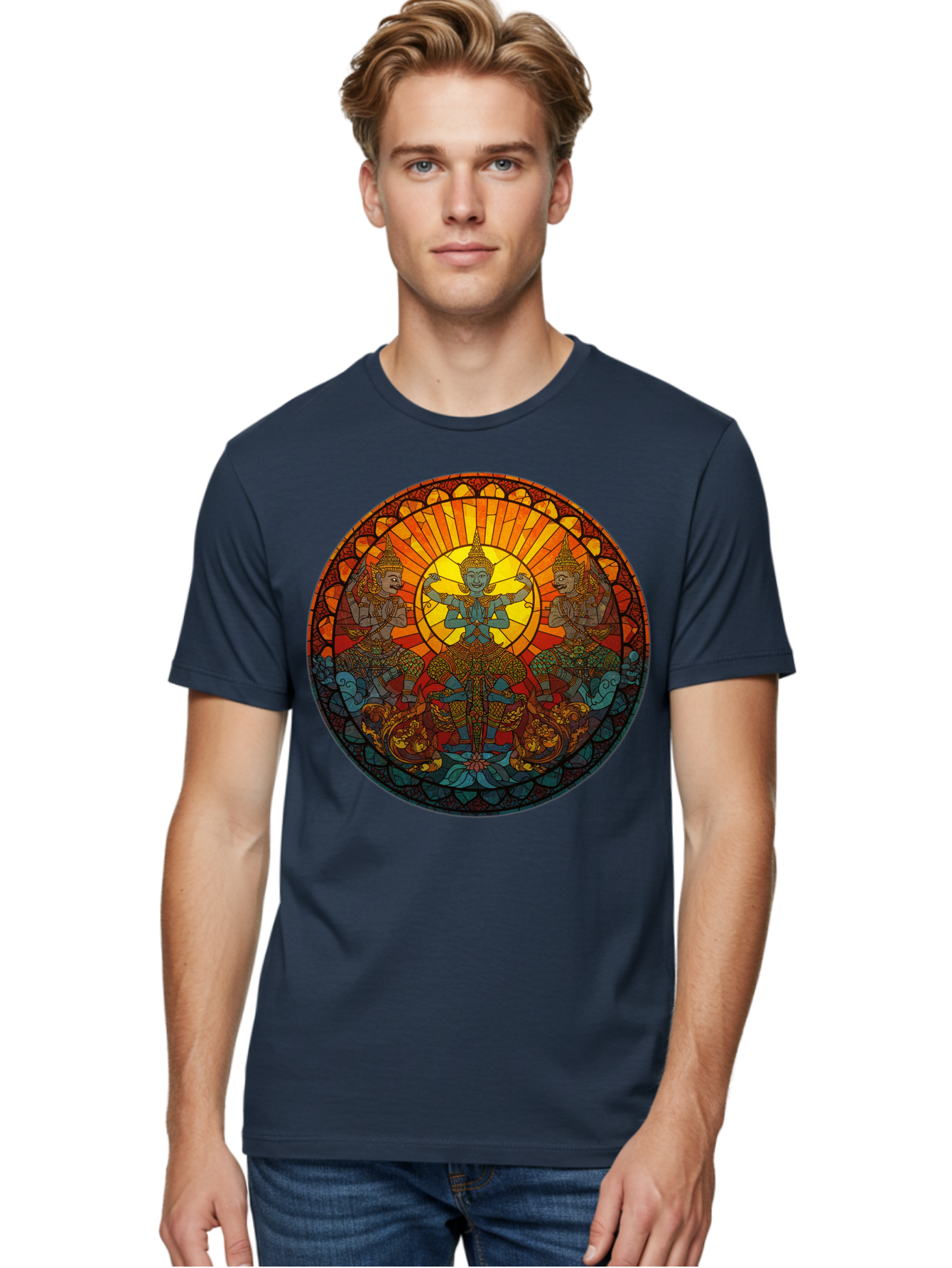Buddha Men'S Graphic Tee, 100% Cotton, Comfortable Casual Summer Wear, Machine Washable, Vintage Camera, Old Camera, Antique Camera, Black Camera, Classic Photography, Photography Equipment, Nostalgic Device, Film Camera, Camera Art Bal894
