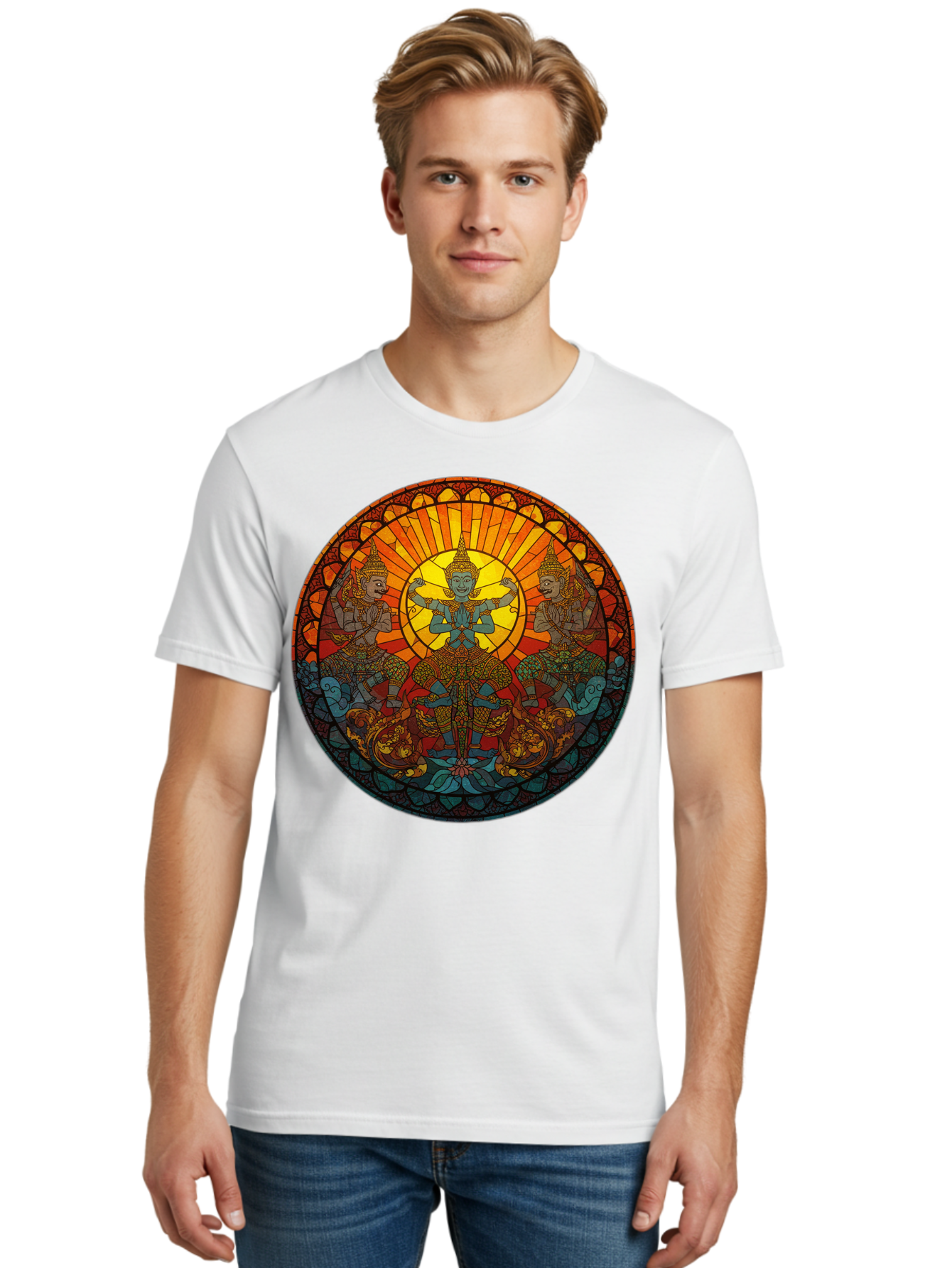 Buddha Men'S Graphic Tee, 100% Cotton, Comfortable Casual Summer Wear, Machine Washable, Vintage Camera, Old Camera, Antique Camera, Black Camera, Classic Photography, Photography Equipment, Nostalgic Device, Film Camera, Camera Art Bal894