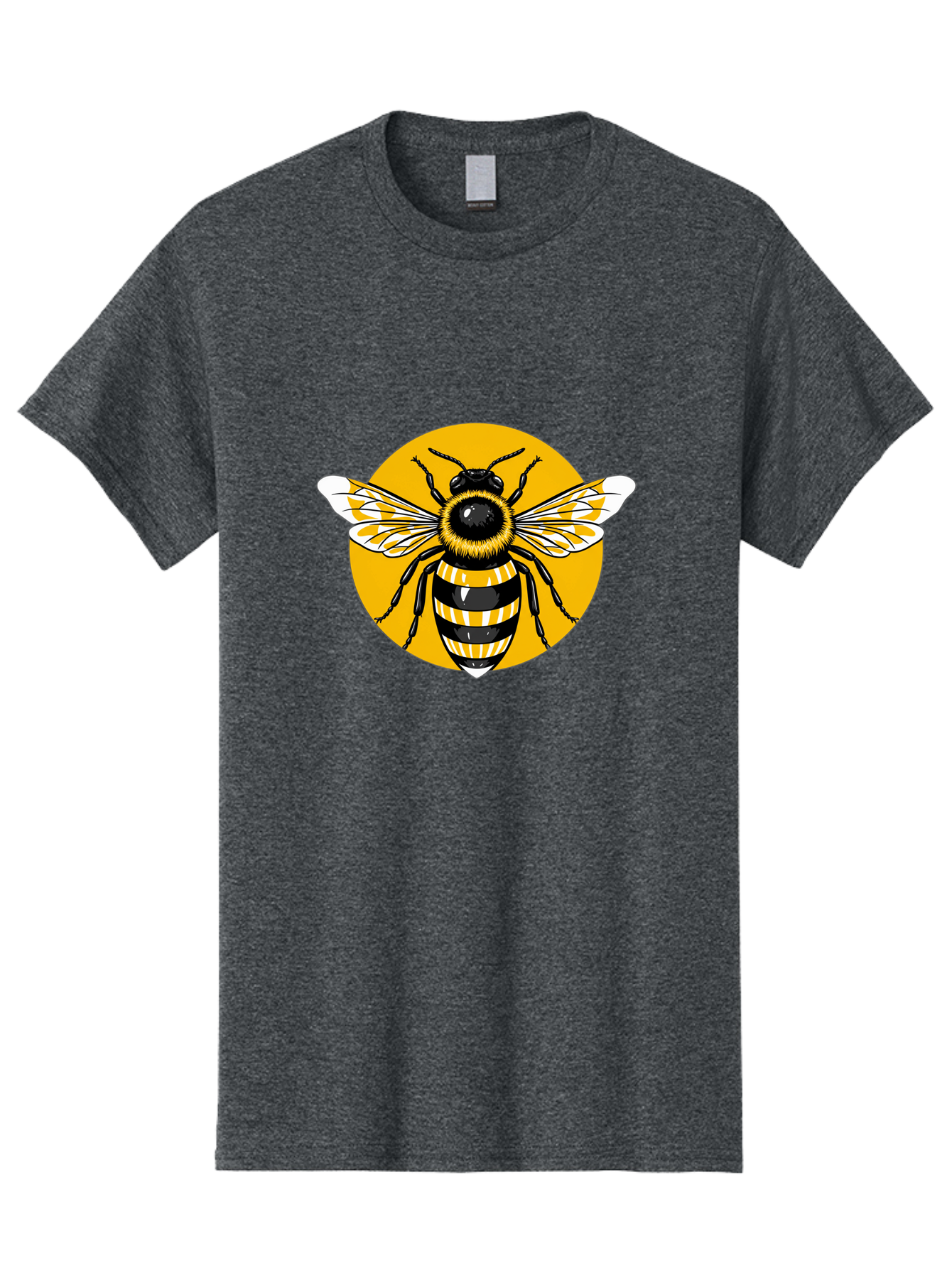 Bumble-Bee Men'S Graphic Tee, 100% Cotton, Comfortable Casual Summer Wear, Machine Washable, Vintage Camera, Old Camera, Antique Camera, Black Camera, Classic Photography, Photography Equipment, Nostalgic Device, Film Camera, Camera Art Bal895