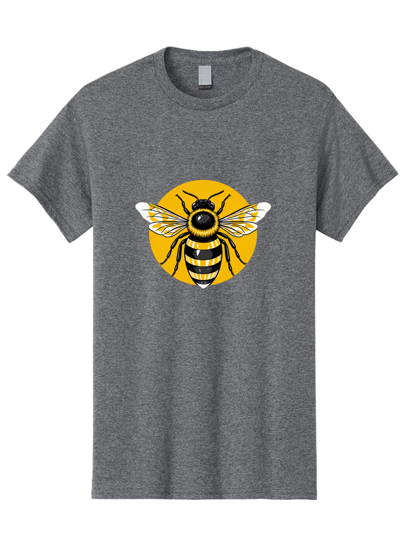 Bumble-Bee Men'S Graphic Tee, 100% Cotton, Comfortable Casual Summer Wear, Machine Washable, Vintage Camera, Old Camera, Antique Camera, Black Camera, Classic Photography, Photography Equipment, Nostalgic Device, Film Camera, Camera Art Bal895