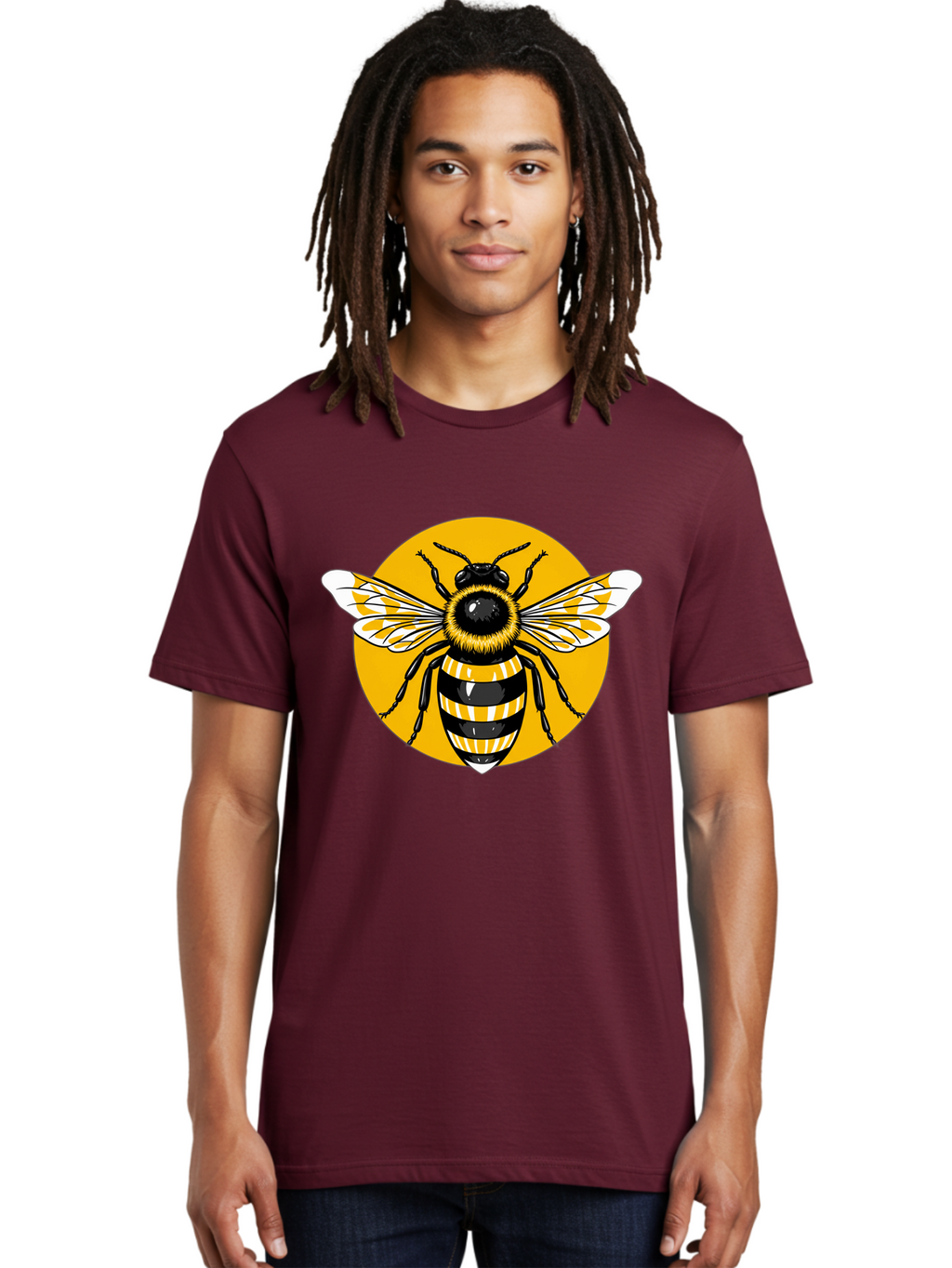 Bumble-Bee Men'S Graphic Tee, 100% Cotton, Comfortable Casual Summer Wear, Machine Washable, Vintage Camera, Old Camera, Antique Camera, Black Camera, Classic Photography, Photography Equipment, Nostalgic Device, Film Camera, Camera Art Bal895
