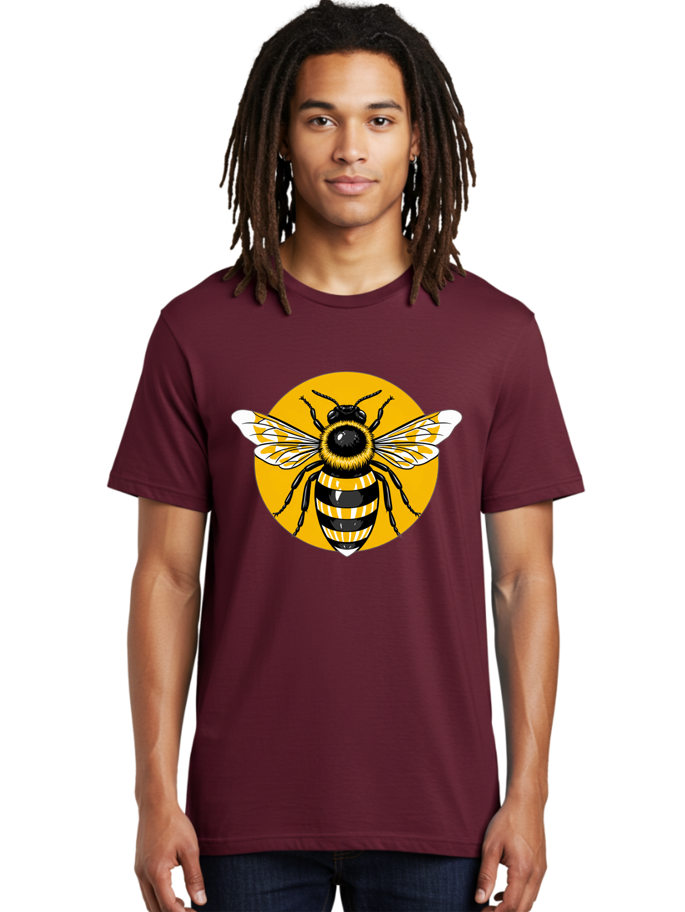 Bumble-Bee Men'S Graphic Tee, 100% Cotton, Comfortable Casual Summer Wear, Machine Washable, Vintage Camera, Old Camera, Antique Camera, Black Camera, Classic Photography, Photography Equipment, Nostalgic Device, Film Camera, Camera Art Bal895