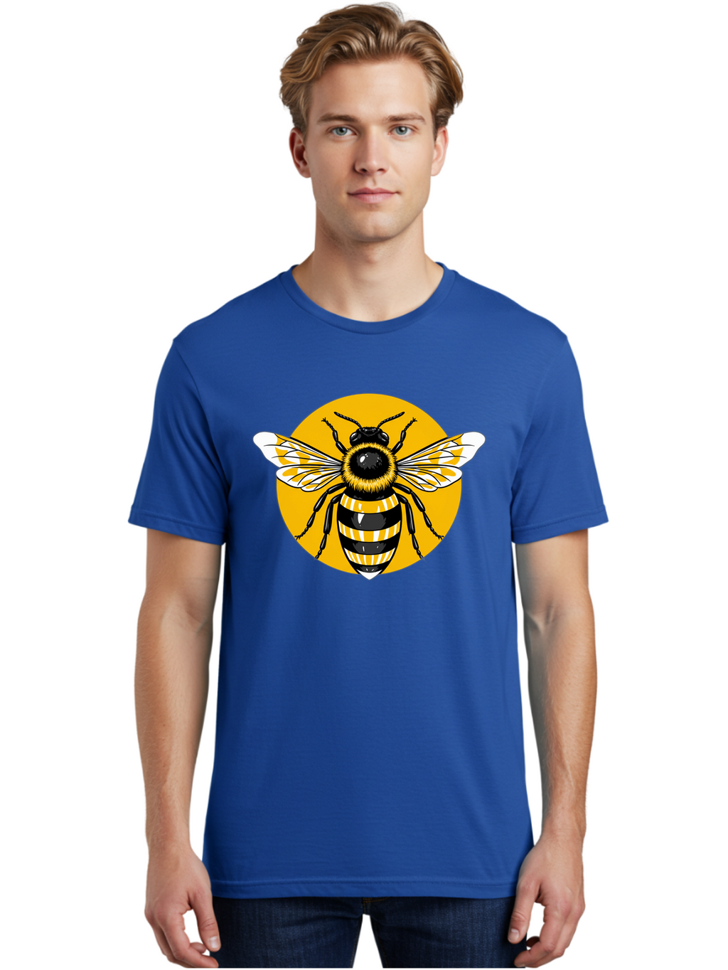 Bumble-Bee Men'S Graphic Tee, 100% Cotton, Comfortable Casual Summer Wear, Machine Washable, Vintage Camera, Old Camera, Antique Camera, Black Camera, Classic Photography, Photography Equipment, Nostalgic Device, Film Camera, Camera Art Bal895