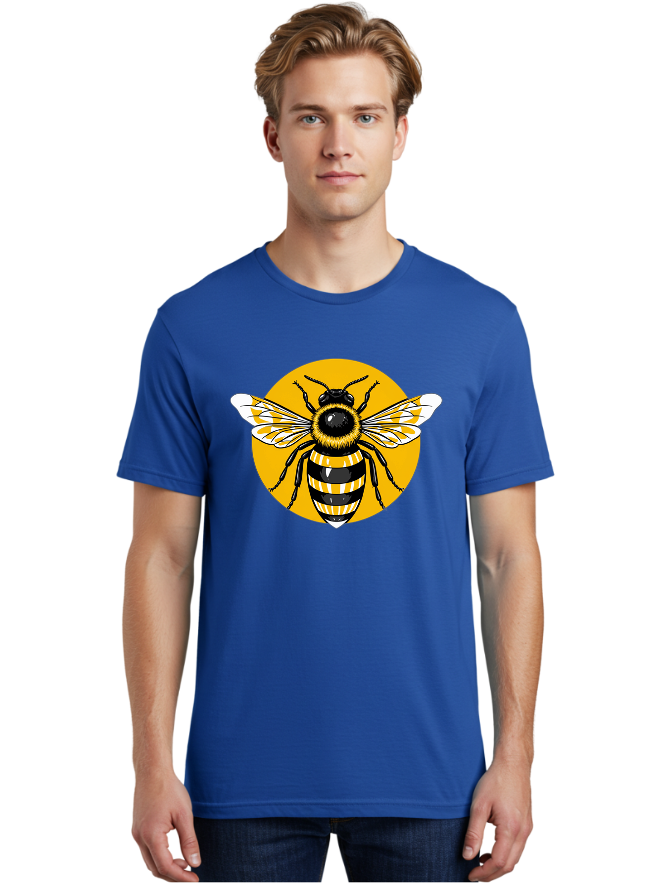 Bumble-Bee Men'S Graphic Tee, 100% Cotton, Comfortable Casual Summer Wear, Machine Washable, Vintage Camera, Old Camera, Antique Camera, Black Camera, Classic Photography, Photography Equipment, Nostalgic Device, Film Camera, Camera Art Bal895