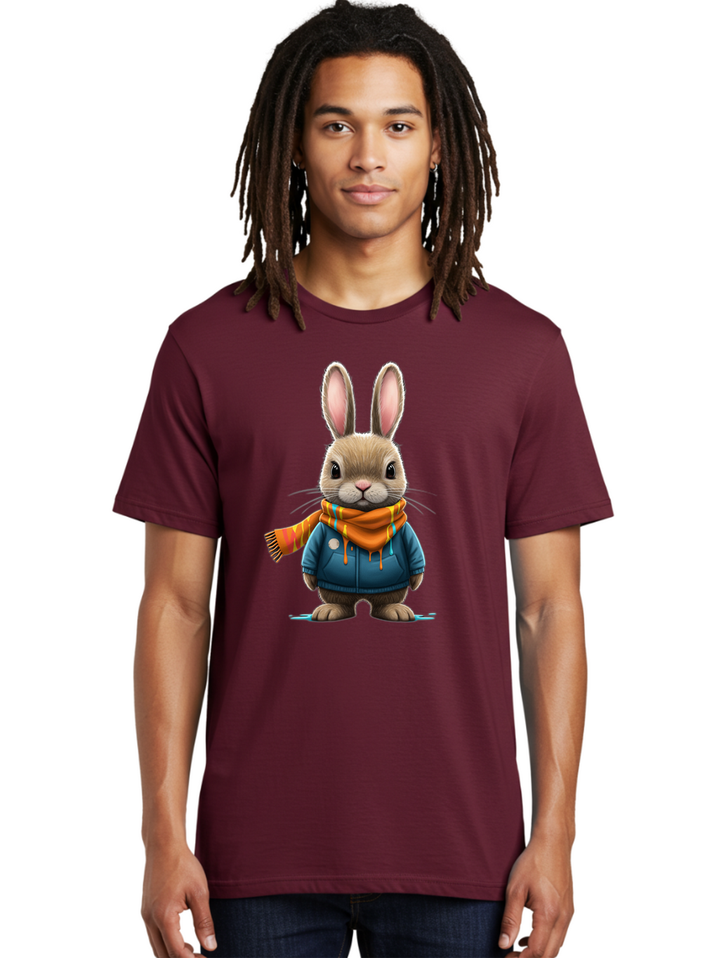 Bunny Men'S Graphic Tee, 100% Cotton, Comfortable Casual Summer Wear, Machine Washable, Vintage Camera, Old Camera, Antique Camera, Black Camera, Classic Photography, Photography Equipment, Nostalgic Device, Film Camera, Camera Art Bal897