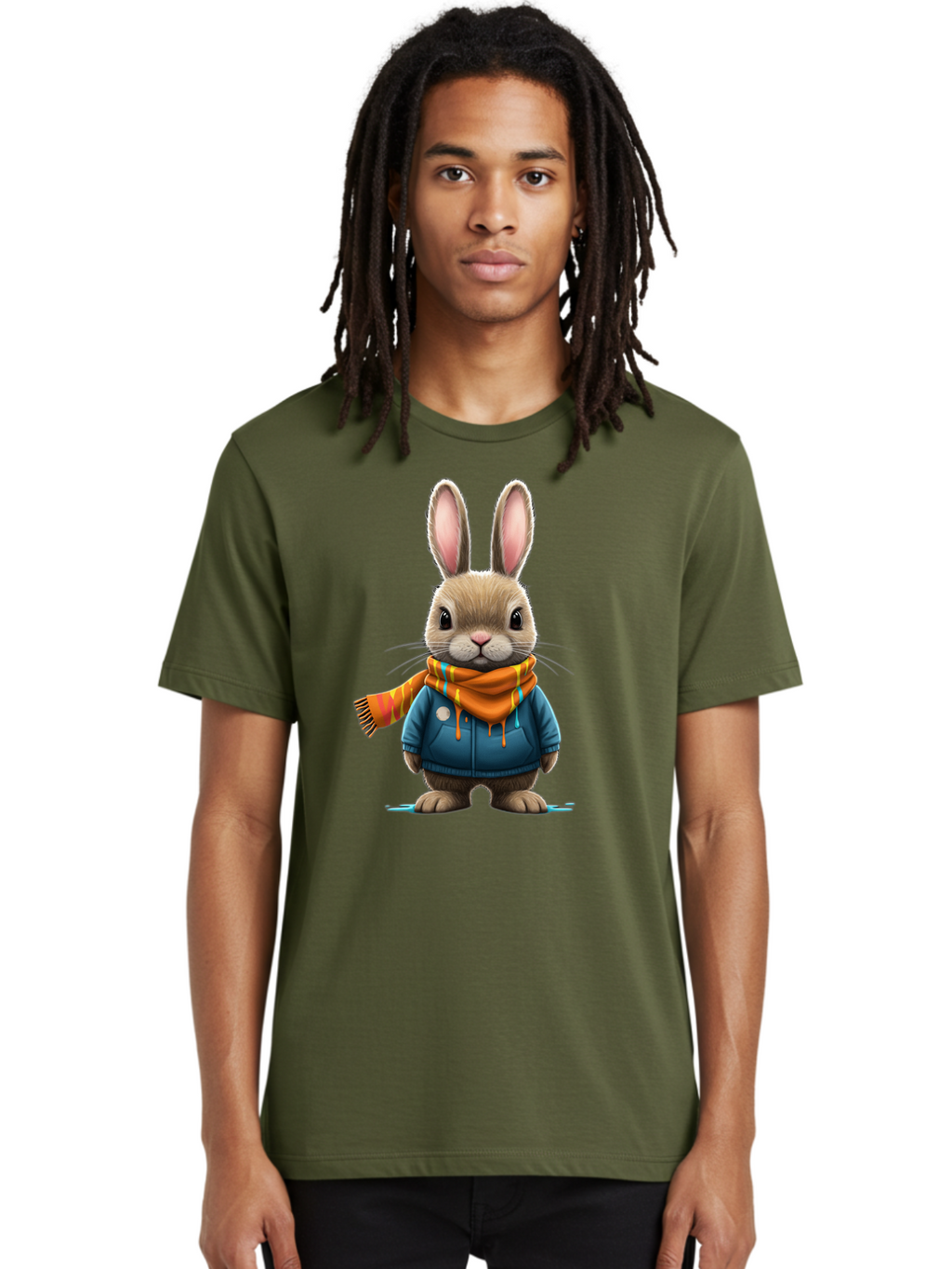 Bunny Men'S Graphic Tee, 100% Cotton, Comfortable Casual Summer Wear, Machine Washable, Vintage Camera, Old Camera, Antique Camera, Black Camera, Classic Photography, Photography Equipment, Nostalgic Device, Film Camera, Camera Art Bal897