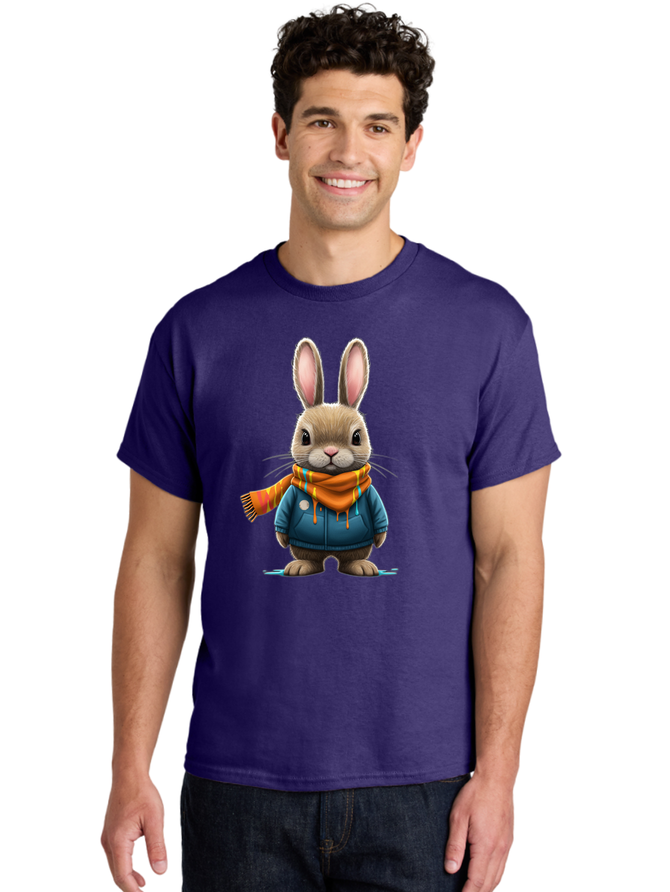 Bunny Men'S Graphic Tee, 100% Cotton, Comfortable Casual Summer Wear, Machine Washable, Vintage Camera, Old Camera, Antique Camera, Black Camera, Classic Photography, Photography Equipment, Nostalgic Device, Film Camera, Camera Art Bal897