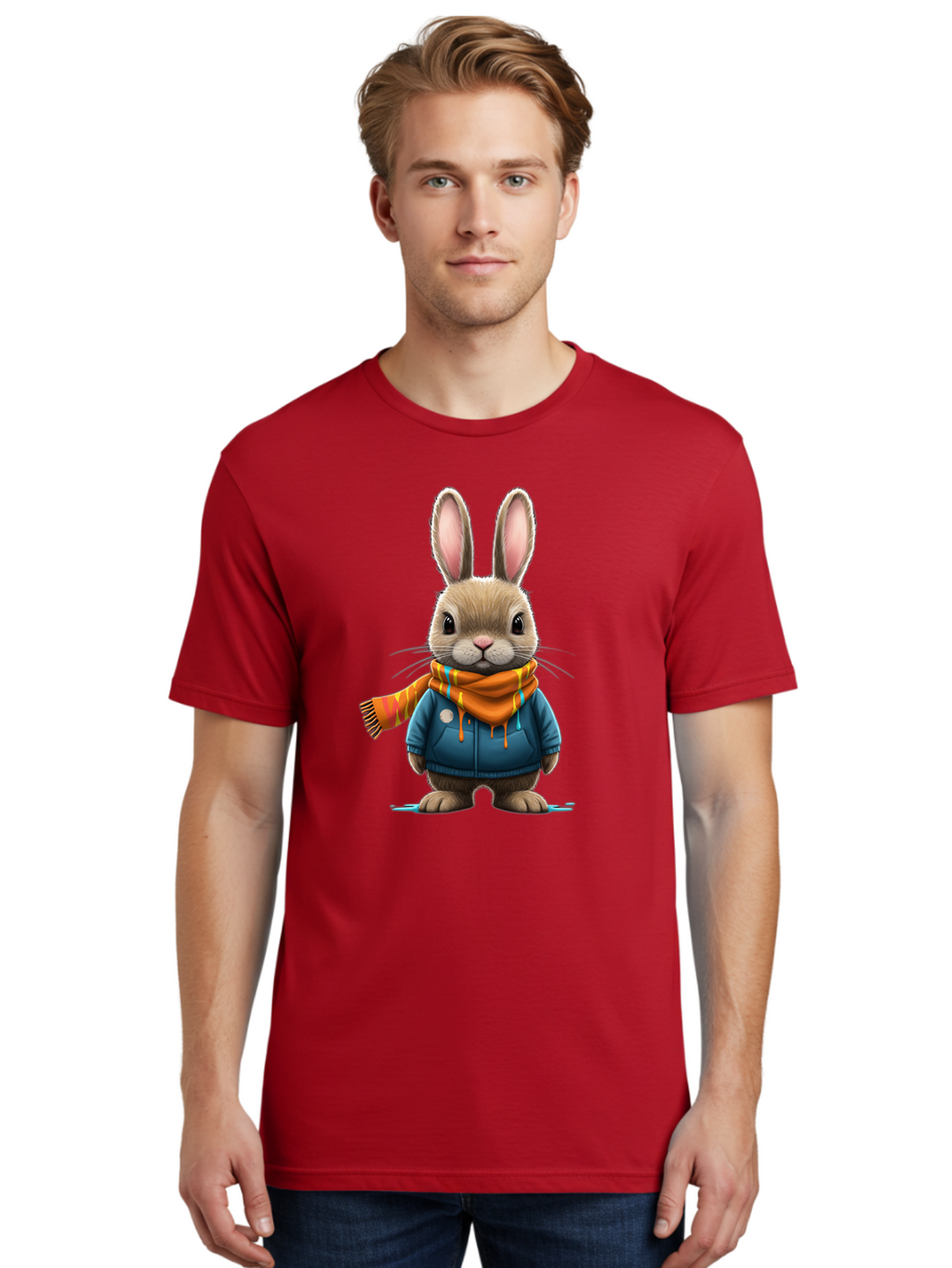 Bunny Men'S Graphic Tee, 100% Cotton, Comfortable Casual Summer Wear, Machine Washable, Vintage Camera, Old Camera, Antique Camera, Black Camera, Classic Photography, Photography Equipment, Nostalgic Device, Film Camera, Camera Art Bal897