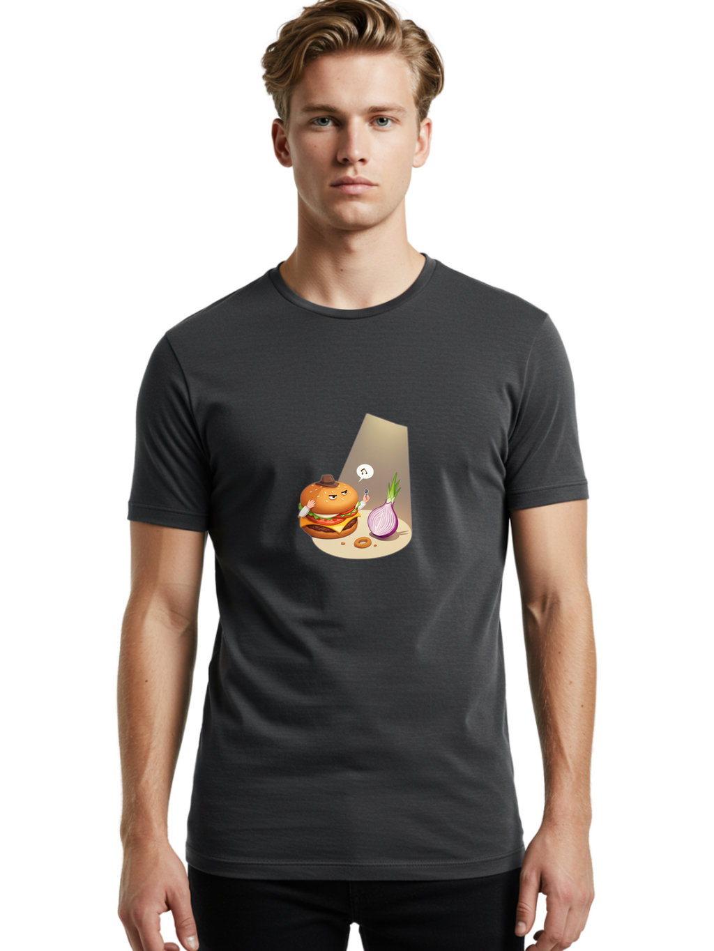 Burger-And-Onion Men'S Graphic Tee, 100% Cotton, Comfortable Casual Summer Wear, Machine Washable, Vintage Camera, Old Camera, Antique Camera, Black Camera, Classic Photography, Photography Equipment, Nostalgic Device, Film Camera, Camera Art Bal898