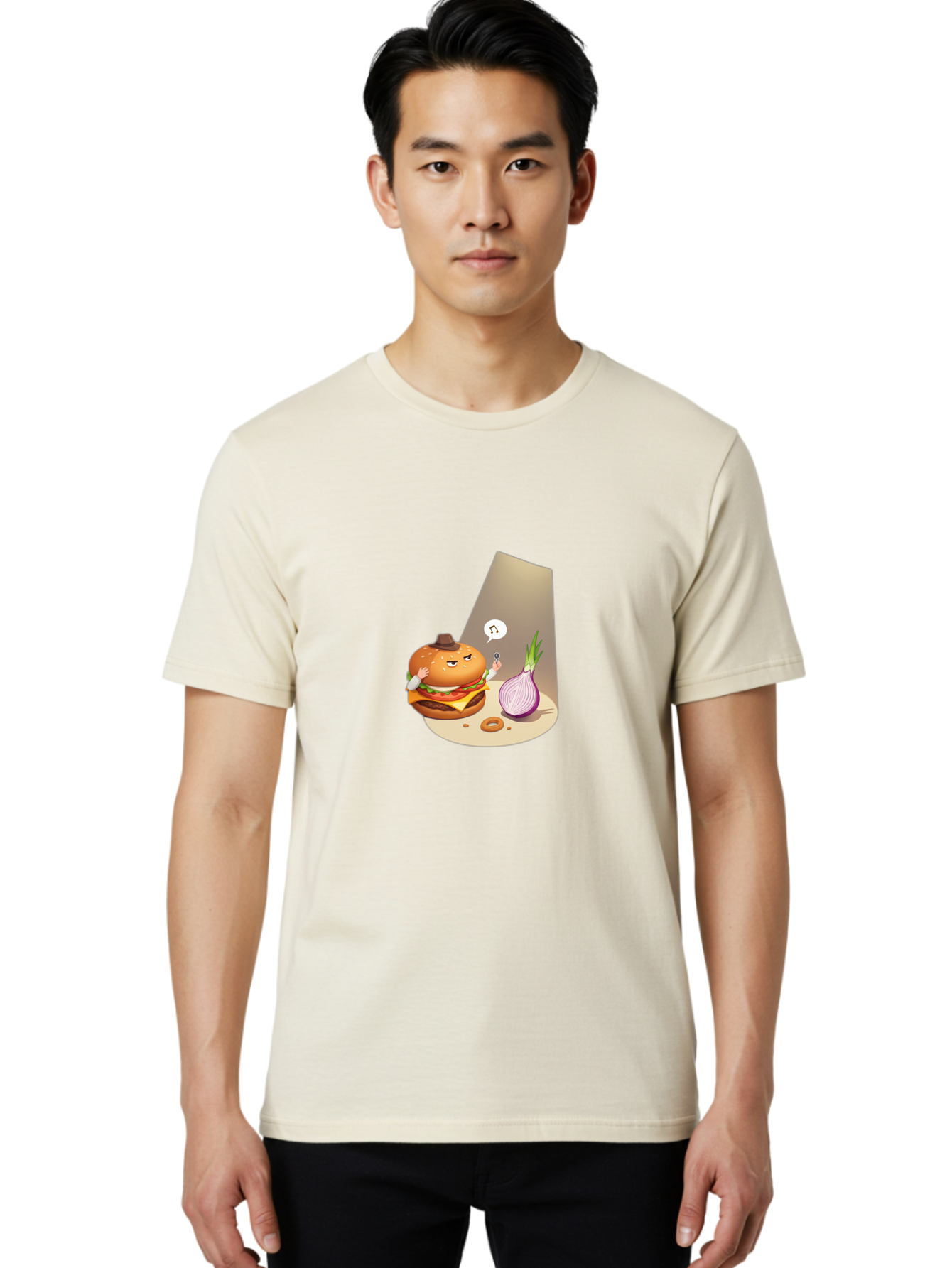 Burger-And-Onion Men'S Graphic Tee, 100% Cotton, Comfortable Casual Summer Wear, Machine Washable, Vintage Camera, Old Camera, Antique Camera, Black Camera, Classic Photography, Photography Equipment, Nostalgic Device, Film Camera, Camera Art Bal898