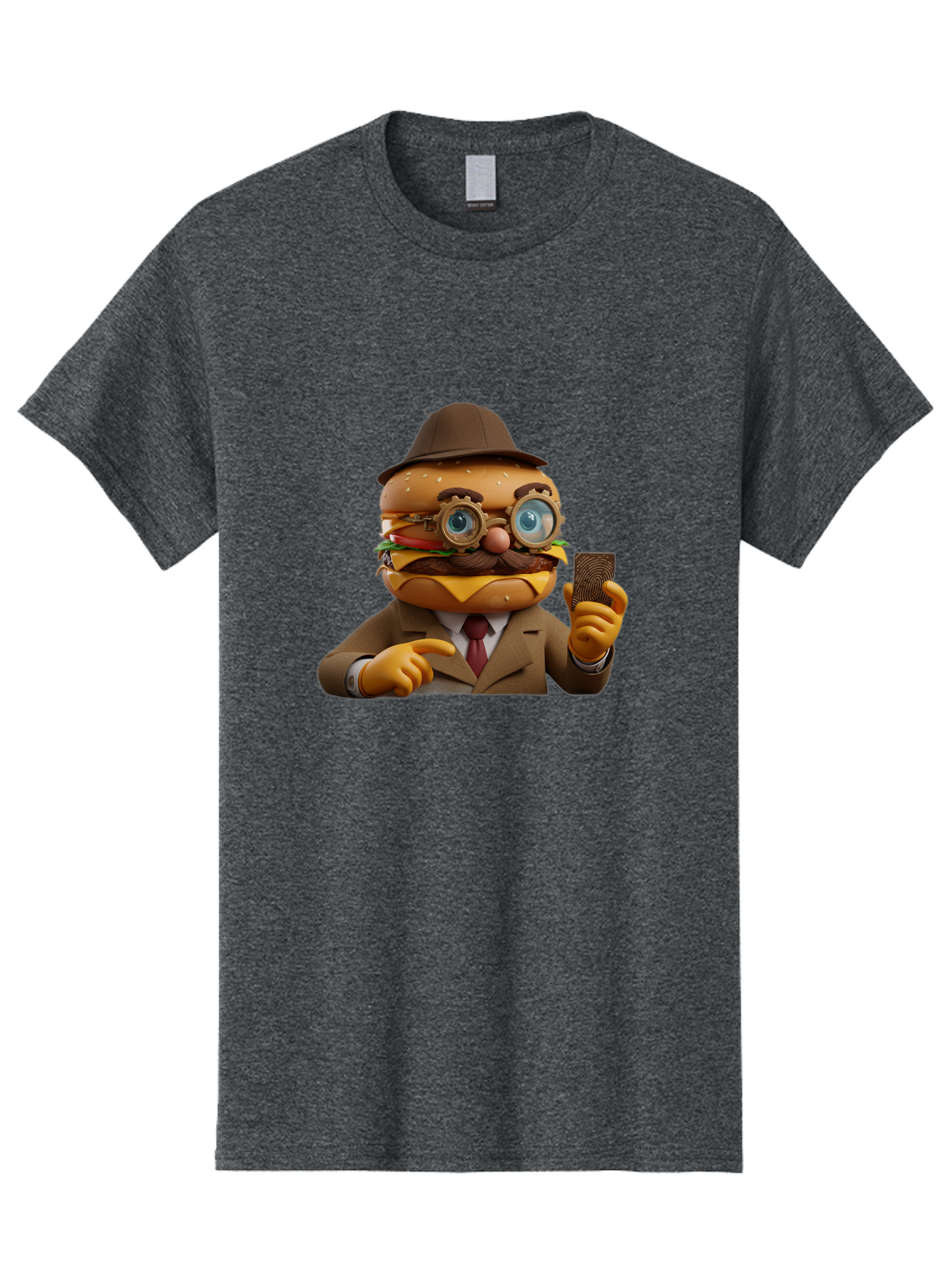 Burger-Detective Men'S Graphic Tee, 100% Cotton, Comfortable Casual Summer Wear, Machine Washable, Vintage Camera, Old Camera, Antique Camera, Black Camera, Classic Photography, Photography Equipment, Nostalgic Device, Film Camera, Camera Art Bal899