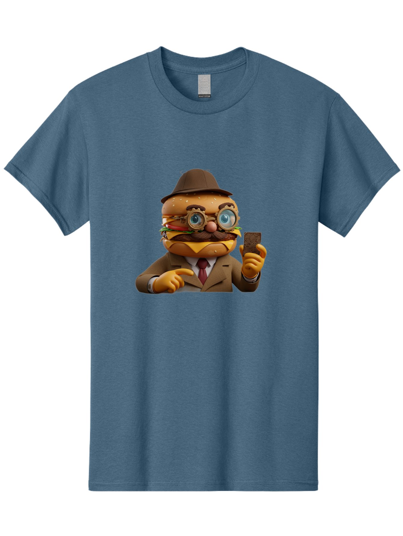 Burger-Detective Men'S Graphic Tee, 100% Cotton, Comfortable Casual Summer Wear, Machine Washable, Vintage Camera, Old Camera, Antique Camera, Black Camera, Classic Photography, Photography Equipment, Nostalgic Device, Film Camera, Camera Art Bal899