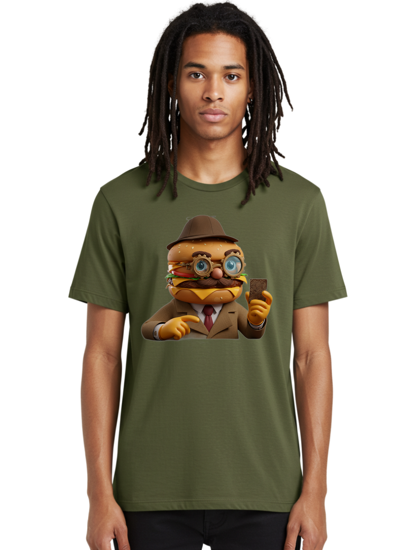 Burger-Detective Men'S Graphic Tee, 100% Cotton, Comfortable Casual Summer Wear, Machine Washable, Vintage Camera, Old Camera, Antique Camera, Black Camera, Classic Photography, Photography Equipment, Nostalgic Device, Film Camera, Camera Art Bal899