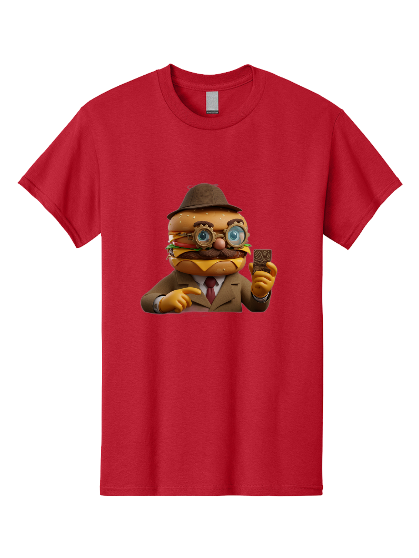 Burger-Detective Men'S Graphic Tee, 100% Cotton, Comfortable Casual Summer Wear, Machine Washable, Vintage Camera, Old Camera, Antique Camera, Black Camera, Classic Photography, Photography Equipment, Nostalgic Device, Film Camera, Camera Art Bal899