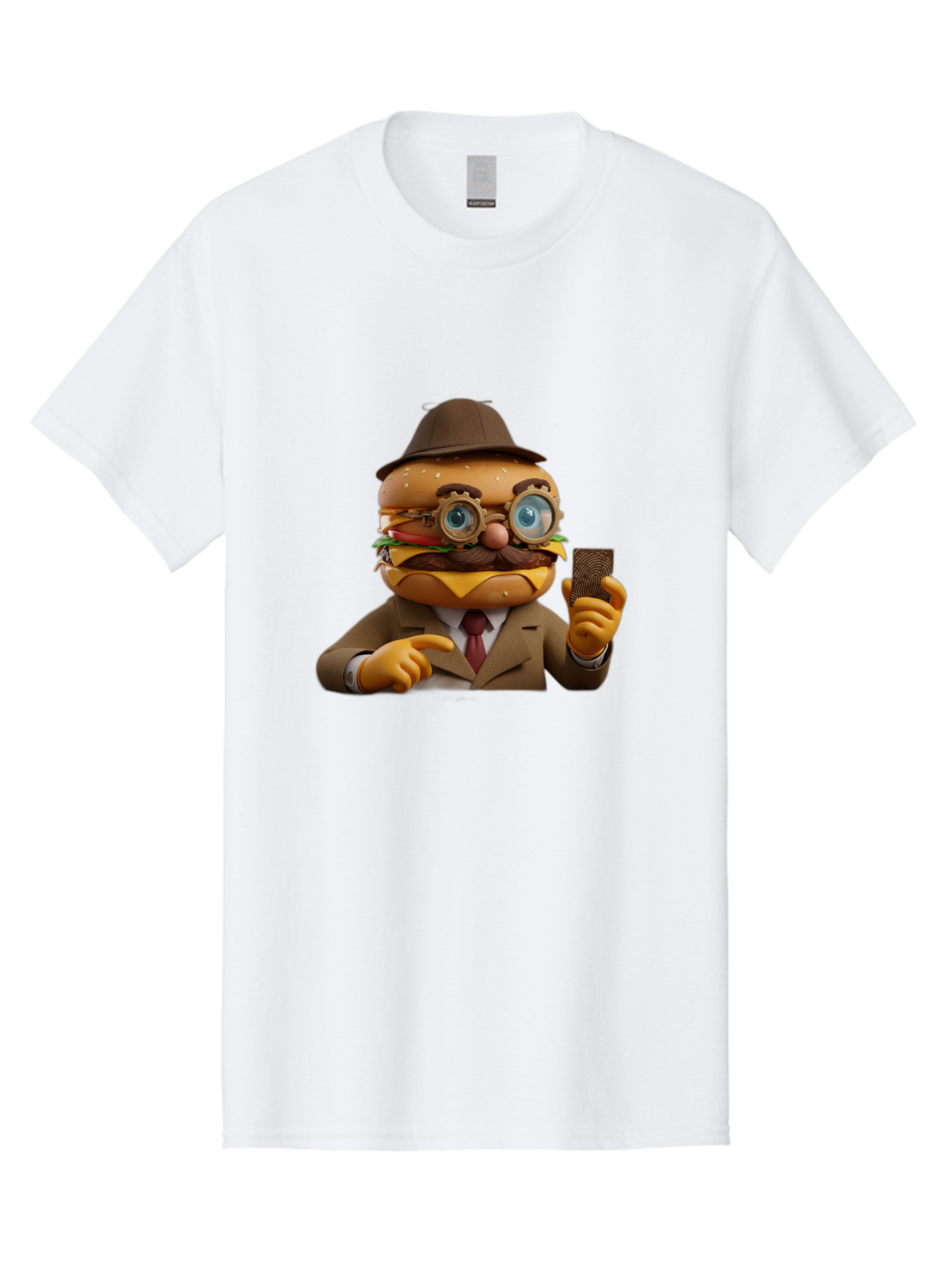 Burger-Detective Men'S Graphic Tee, 100% Cotton, Comfortable Casual Summer Wear, Machine Washable, Vintage Camera, Old Camera, Antique Camera, Black Camera, Classic Photography, Photography Equipment, Nostalgic Device, Film Camera, Camera Art Bal899