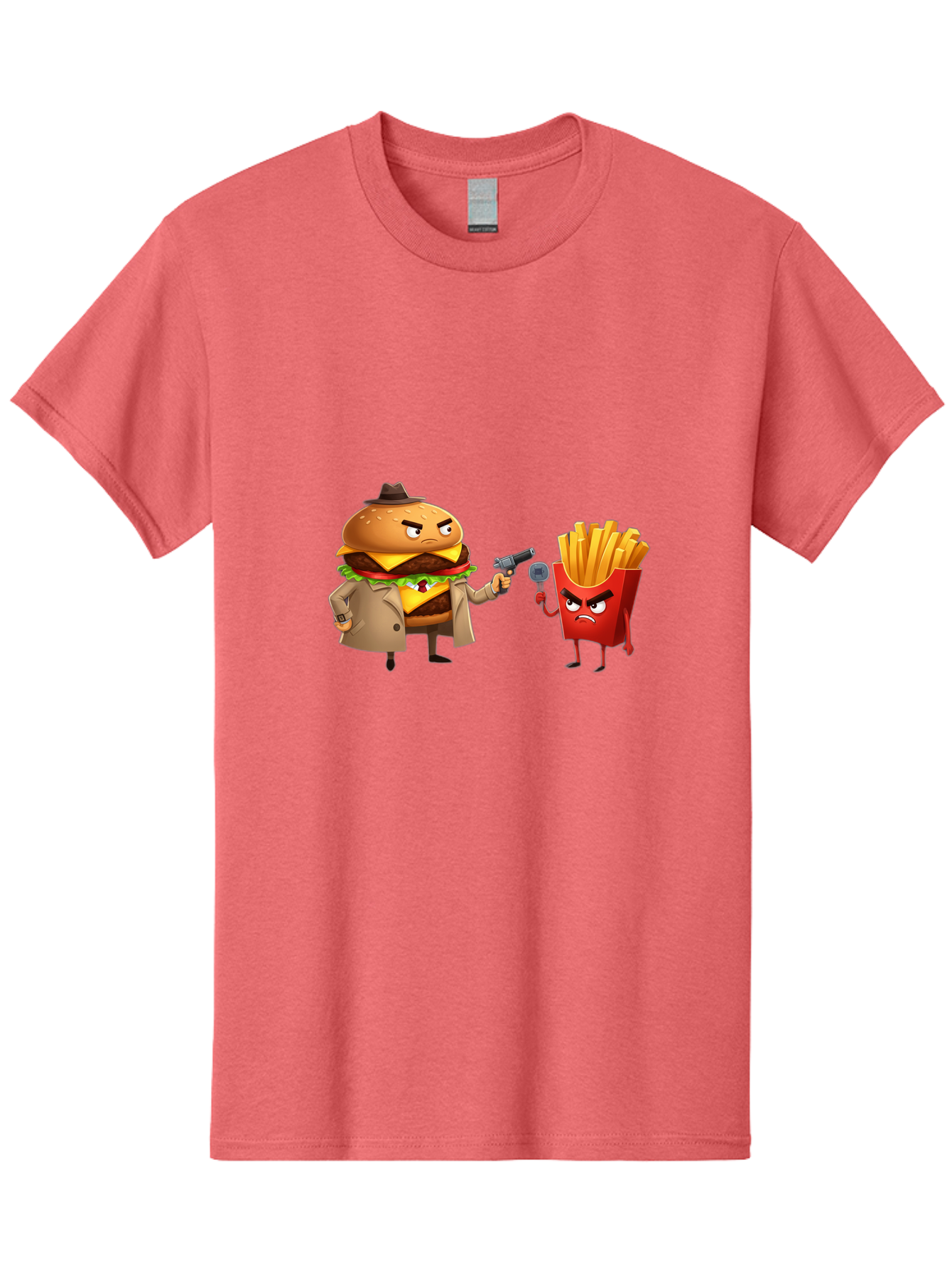 Burger-Vs-Fries Men'S Graphic Tee, 100% Cotton, Comfortable Casual Summer Wear, Machine Washable, Vintage Camera, Old Camera, Antique Camera, Black Camera, Classic Photography, Photography Equipment, Nostalgic Device, Film Camera, Camera Art Bal900
