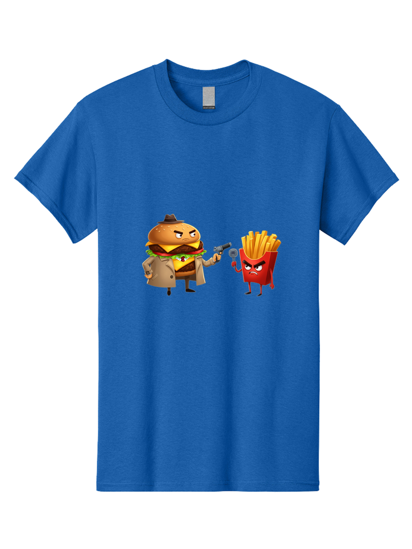 Burger-Vs-Fries Men'S Graphic Tee, 100% Cotton, Comfortable Casual Summer Wear, Machine Washable, Vintage Camera, Old Camera, Antique Camera, Black Camera, Classic Photography, Photography Equipment, Nostalgic Device, Film Camera, Camera Art Bal900