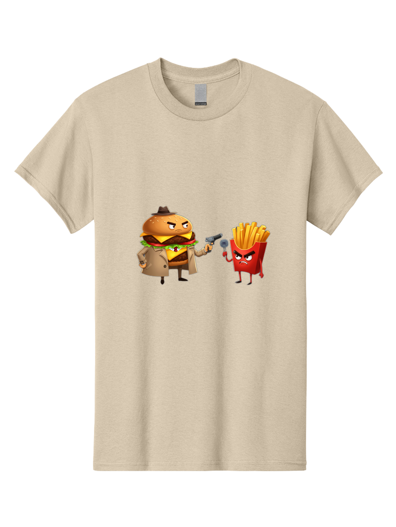 Burger-Vs-Fries Men'S Graphic Tee, 100% Cotton, Comfortable Casual Summer Wear, Machine Washable, Vintage Camera, Old Camera, Antique Camera, Black Camera, Classic Photography, Photography Equipment, Nostalgic Device, Film Camera, Camera Art Bal900