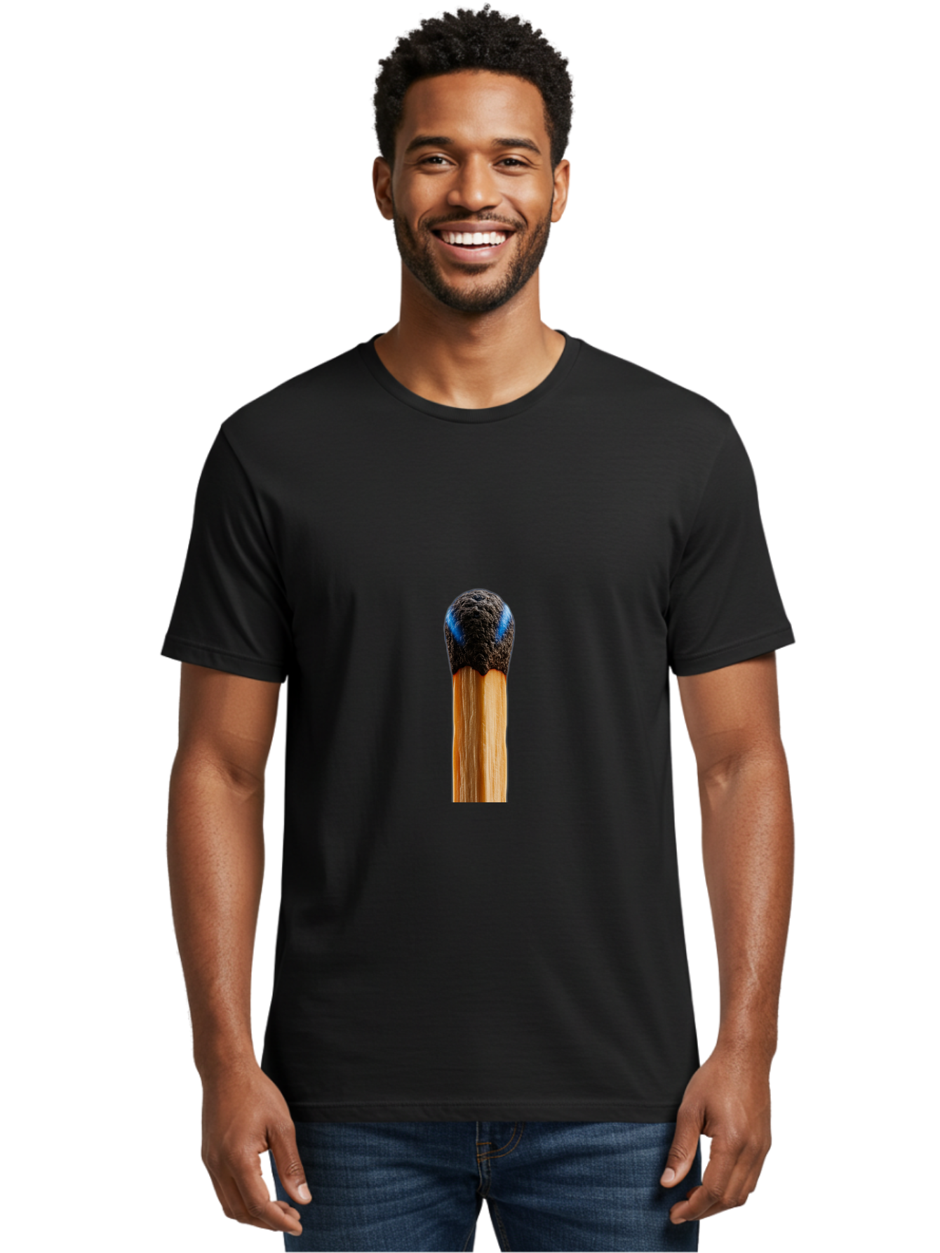 Burned-Match Men'S Graphic Tee, 100% Cotton, Comfortable Casual Summer Wear, Machine Washable, Vintage Camera, Old Camera, Antique Camera, Black Camera, Classic Photography, Photography Equipment, Nostalgic Device, Film Camera, Camera Art Bal901