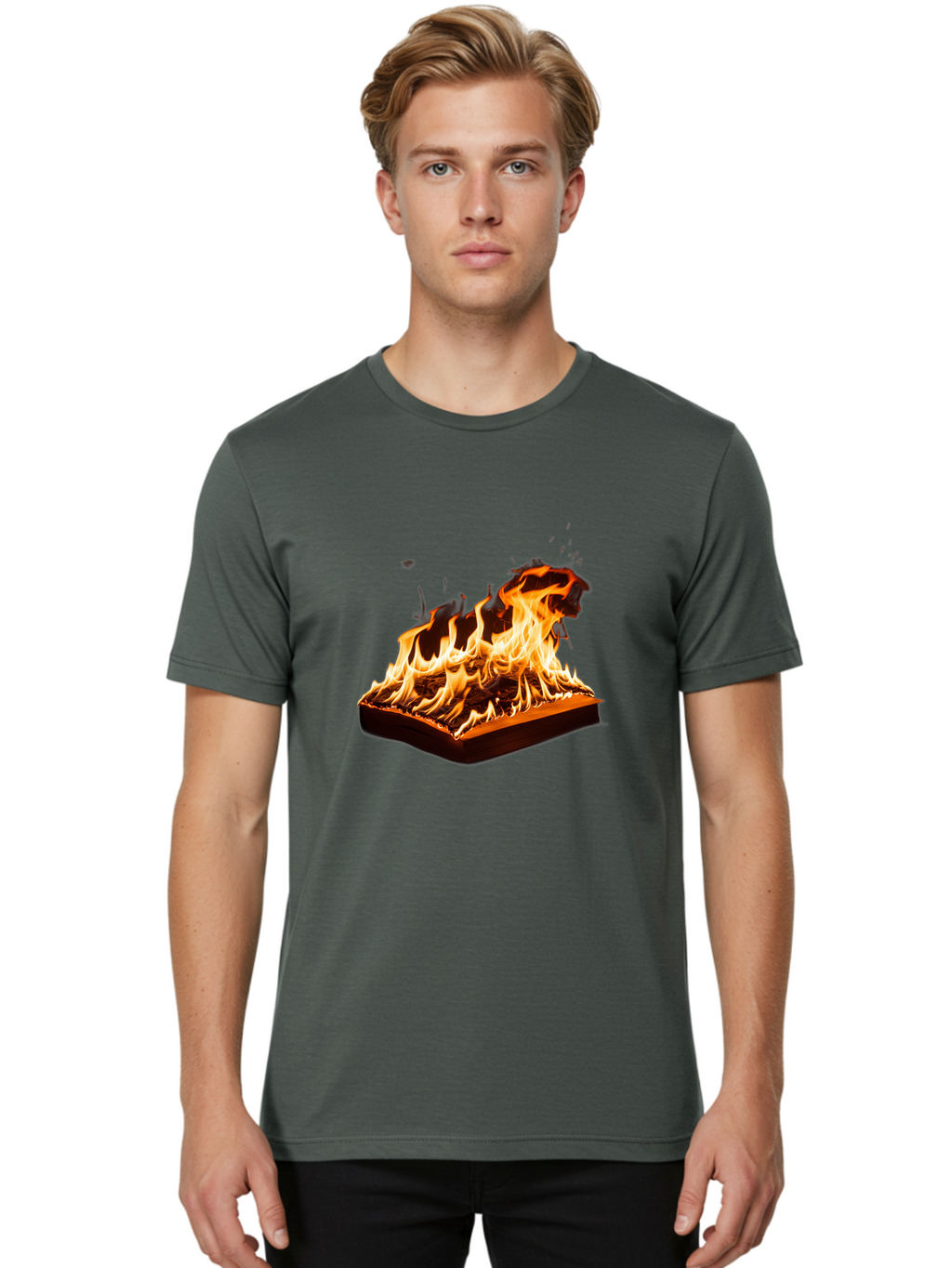Burning-Book Men'S Graphic Tee, 100% Cotton, Comfortable Casual Summer Wear, Machine Washable, Vintage Camera, Old Camera, Antique Camera, Black Camera, Classic Photography, Photography Equipment, Nostalgic Device, Film Camera, Camera Art Bal902