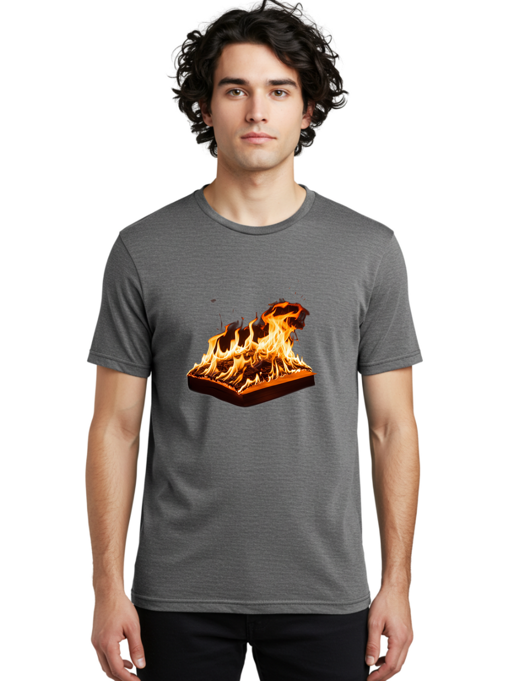 Burning-Book Men'S Graphic Tee, 100% Cotton, Comfortable Casual Summer Wear, Machine Washable, Vintage Camera, Old Camera, Antique Camera, Black Camera, Classic Photography, Photography Equipment, Nostalgic Device, Film Camera, Camera Art Bal902