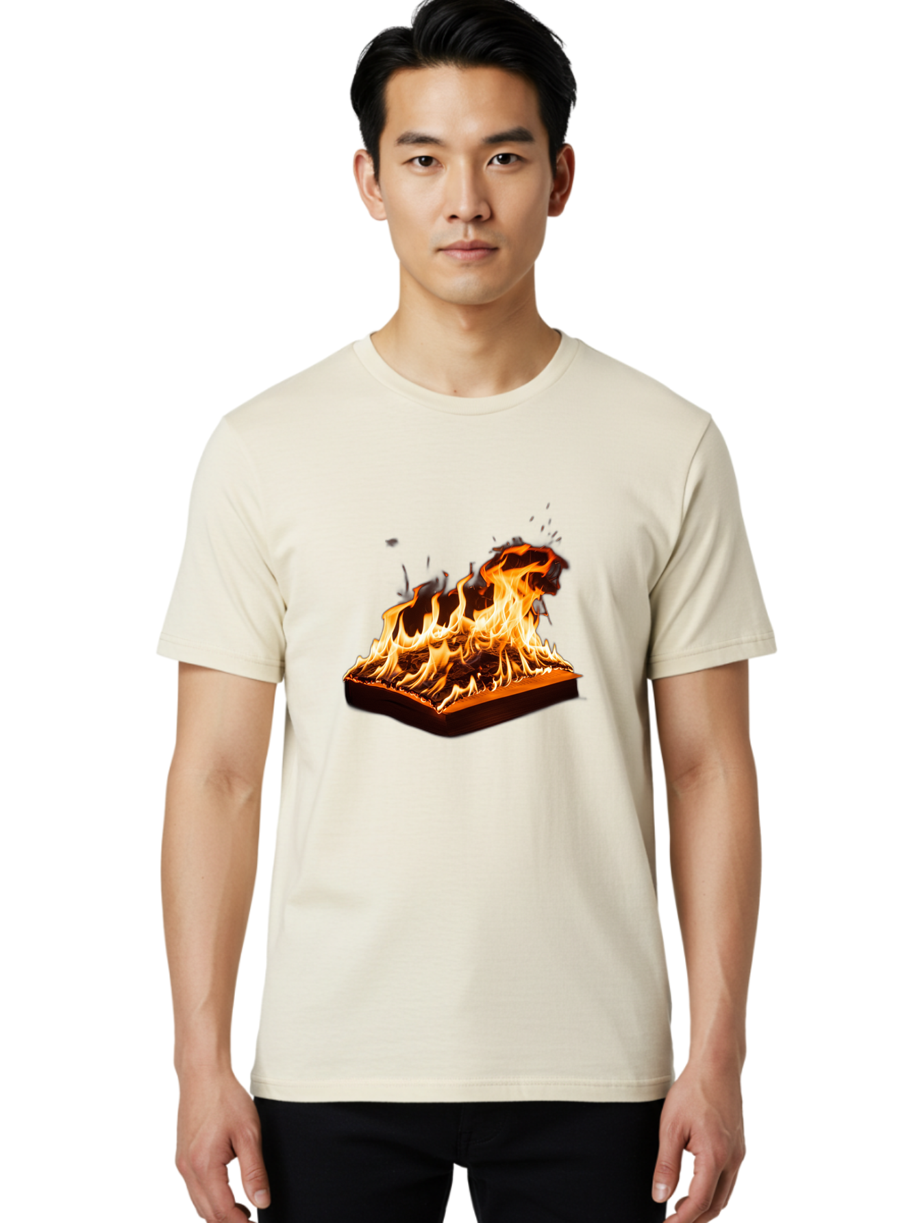 Burning-Book Men'S Graphic Tee, 100% Cotton, Comfortable Casual Summer Wear, Machine Washable, Vintage Camera, Old Camera, Antique Camera, Black Camera, Classic Photography, Photography Equipment, Nostalgic Device, Film Camera, Camera Art Bal902
