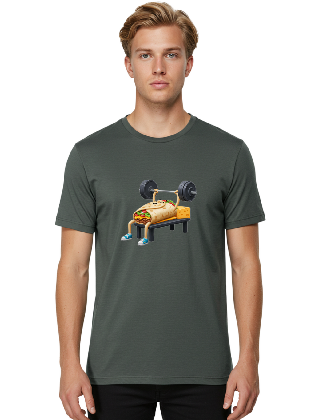 Burrito-Lifting-Weights Men'S Graphic Tee, 100% Cotton, Comfortable Casual Summer Wear, Machine Washable, Vintage Camera, Old Camera, Antique Camera, Black Camera, Classic Photography, Photography Equipment, Nostalgic Device, Film Camera, Bal904