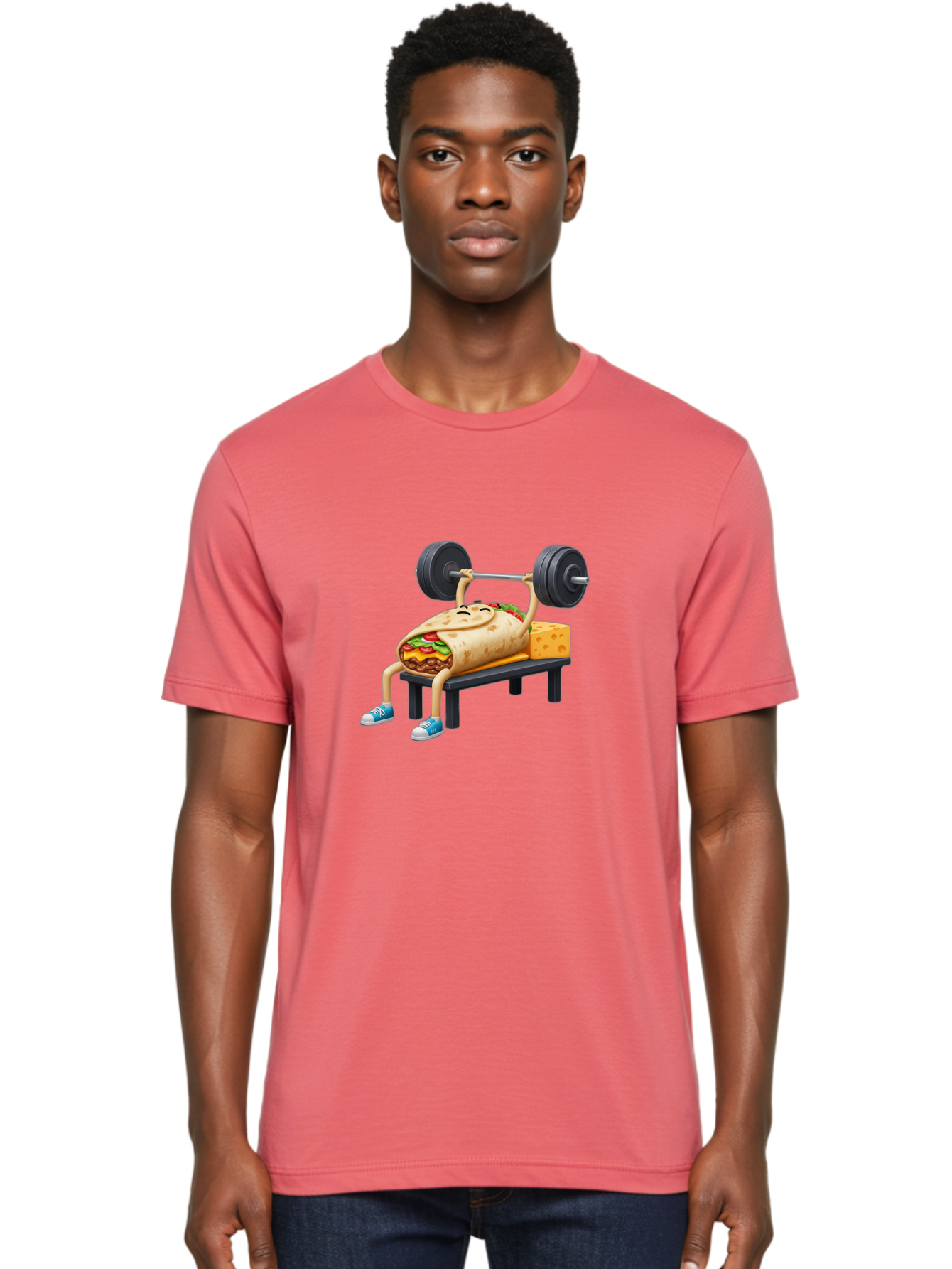 Burrito-Lifting-Weights Men'S Graphic Tee, 100% Cotton, Comfortable Casual Summer Wear, Machine Washable, Vintage Camera, Old Camera, Antique Camera, Black Camera, Classic Photography, Photography Equipment, Nostalgic Device, Film Camera, Bal904