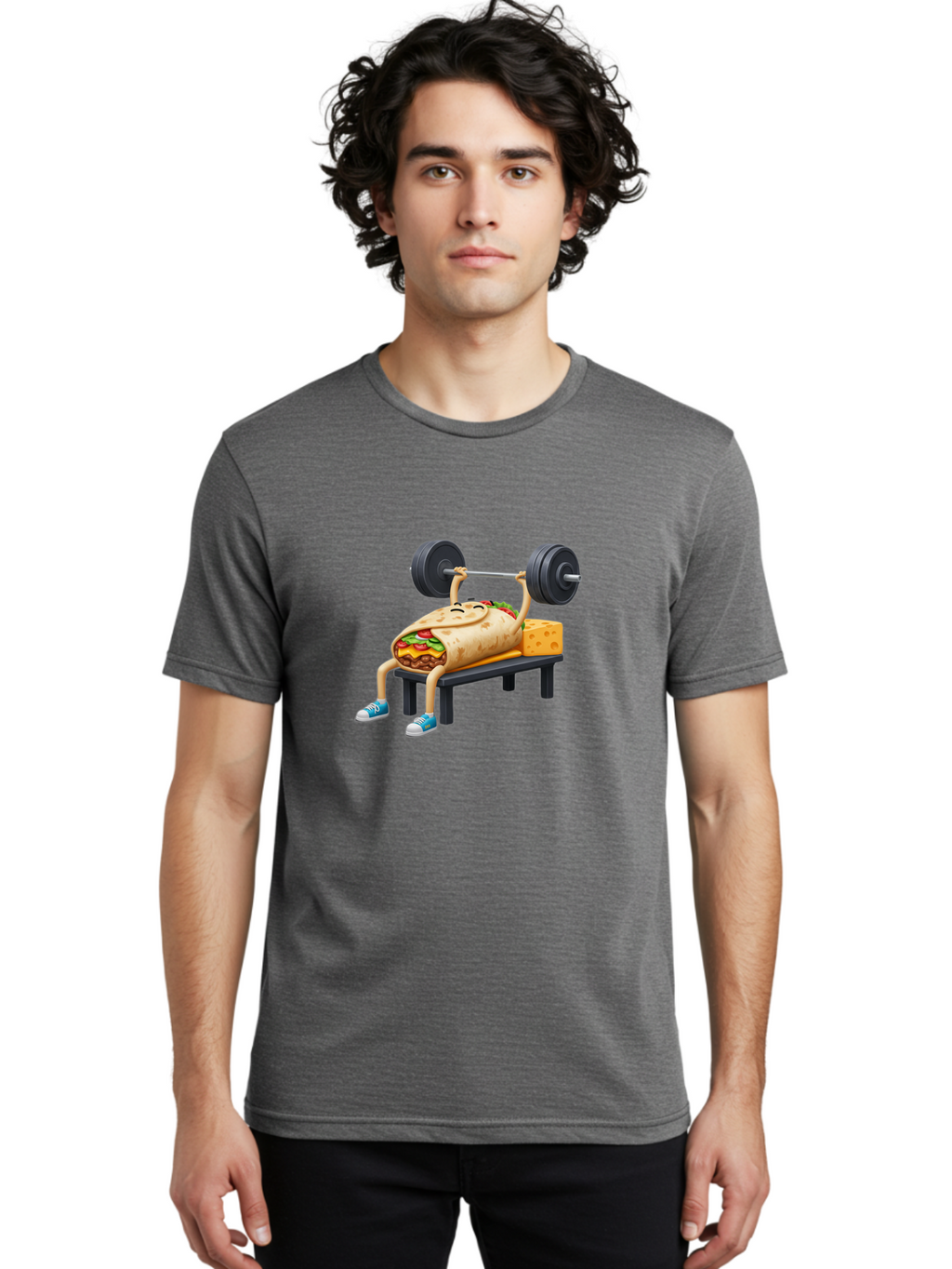 Burrito-Lifting-Weights Men'S Graphic Tee, 100% Cotton, Comfortable Casual Summer Wear, Machine Washable, Vintage Camera, Old Camera, Antique Camera, Black Camera, Classic Photography, Photography Equipment, Nostalgic Device, Film Camera, Bal904