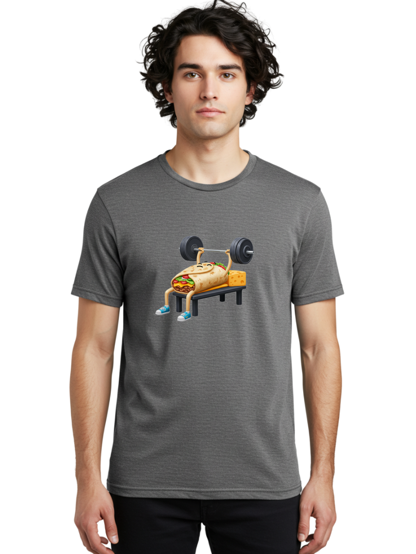 Burrito-Lifting-Weights Men'S Graphic Tee, 100% Cotton, Comfortable Casual Summer Wear, Machine Washable, Vintage Camera, Old Camera, Antique Camera, Black Camera, Classic Photography, Photography Equipment, Nostalgic Device, Film Camera, Bal904