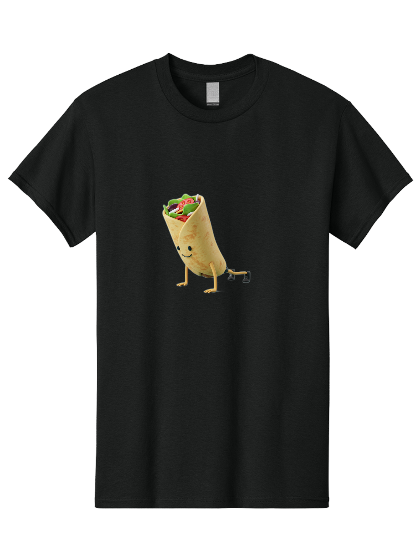 Burrito-Running Men'S Graphic Tee, 100% Cotton, Comfortable Casual Summer Wear, Machine Washable, Vintage Camera, Old Camera, Antique Camera, Black Camera, Classic Photography, Photography Equipment, Nostalgic Device, Film Camera, Camera Art Bal905