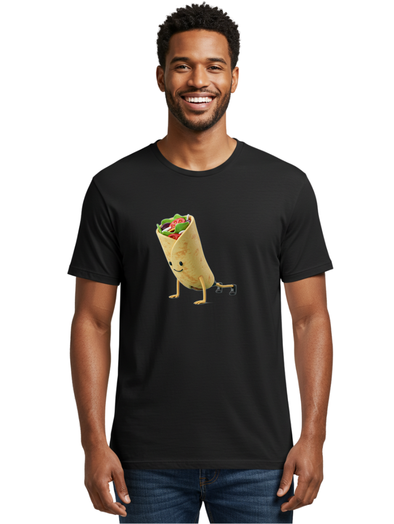Burrito-Running Men'S Graphic Tee, 100% Cotton, Comfortable Casual Summer Wear, Machine Washable, Vintage Camera, Old Camera, Antique Camera, Black Camera, Classic Photography, Photography Equipment, Nostalgic Device, Film Camera, Camera Art Bal905