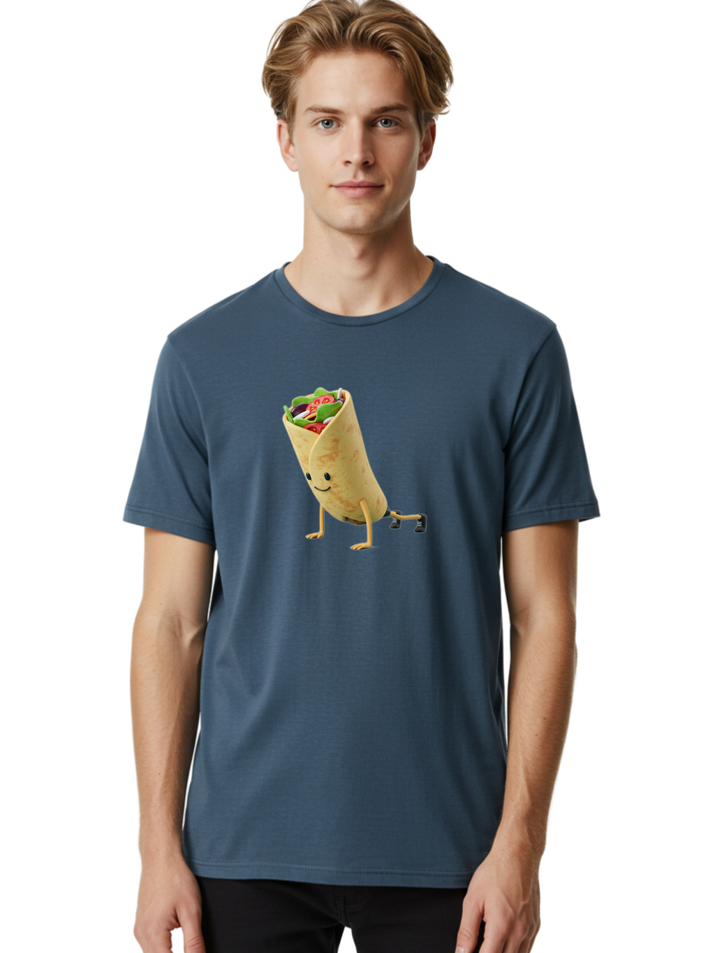 Burrito-Running Men'S Graphic Tee, 100% Cotton, Comfortable Casual Summer Wear, Machine Washable, Vintage Camera, Old Camera, Antique Camera, Black Camera, Classic Photography, Photography Equipment, Nostalgic Device, Film Camera, Camera Art Bal905