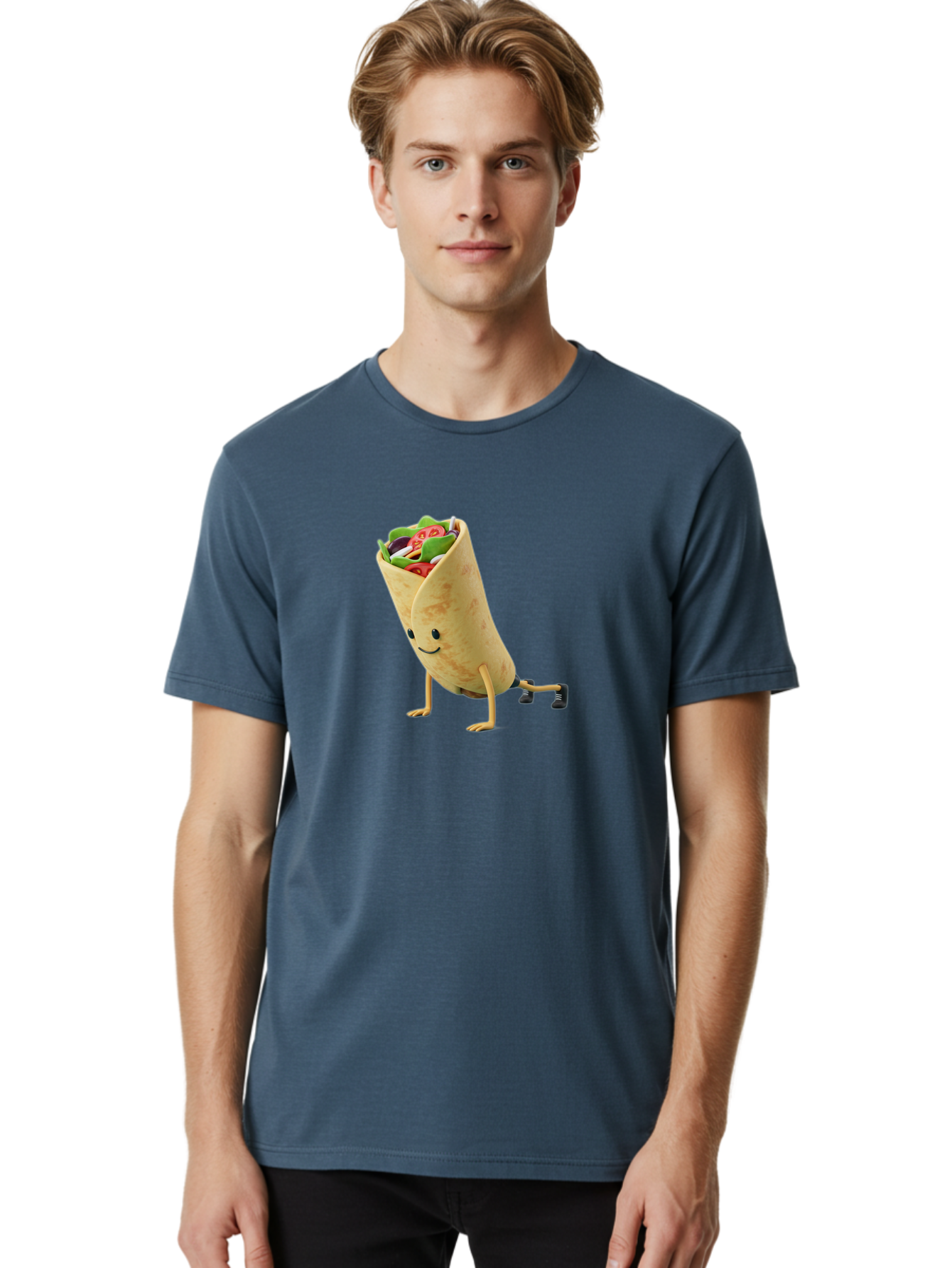 Burrito-Running Men'S Graphic Tee, 100% Cotton, Comfortable Casual Summer Wear, Machine Washable, Vintage Camera, Old Camera, Antique Camera, Black Camera, Classic Photography, Photography Equipment, Nostalgic Device, Film Camera, Camera Art Bal905