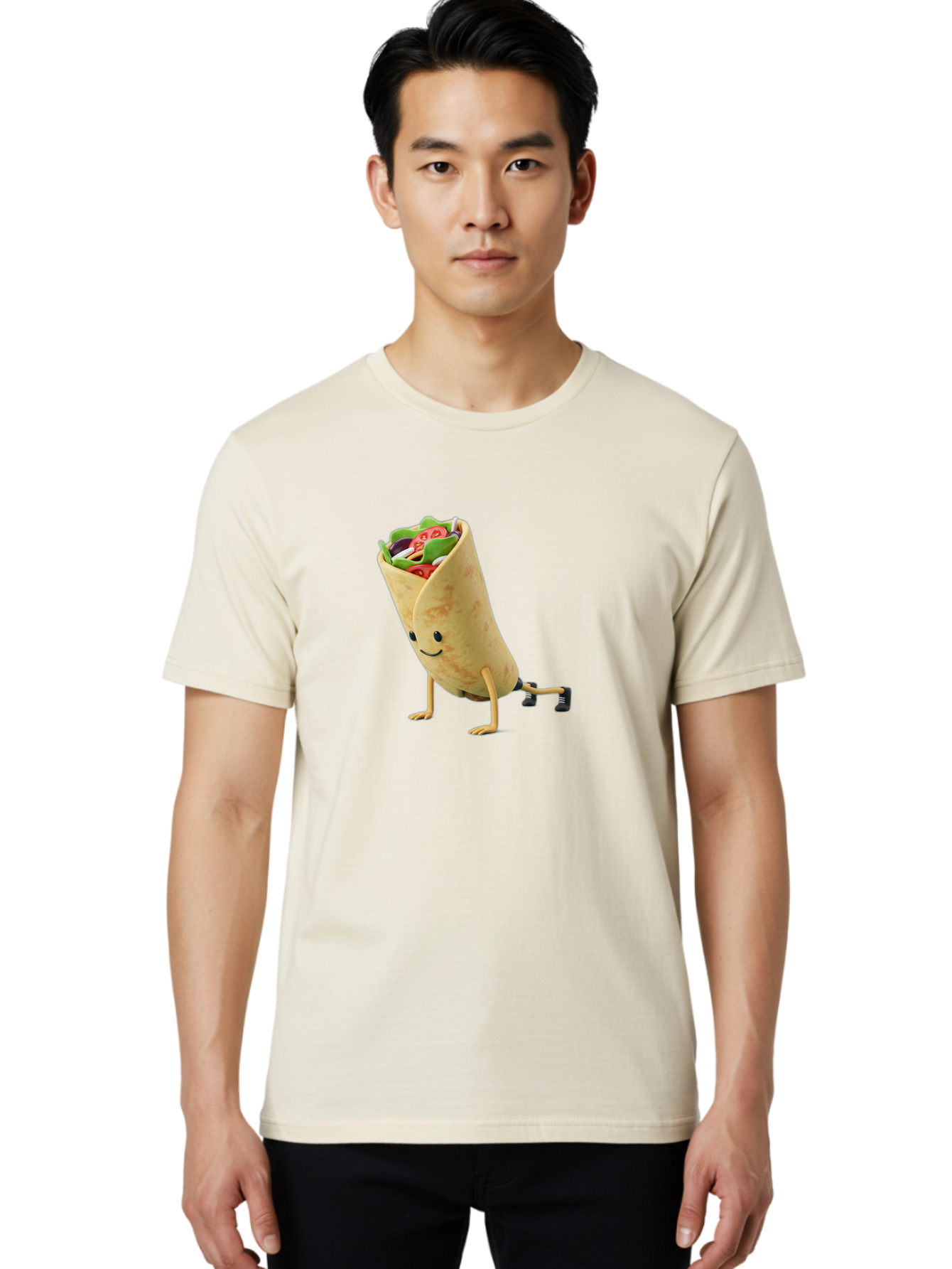 Burrito-Running Men'S Graphic Tee, 100% Cotton, Comfortable Casual Summer Wear, Machine Washable, Vintage Camera, Old Camera, Antique Camera, Black Camera, Classic Photography, Photography Equipment, Nostalgic Device, Film Camera, Camera Art Bal905