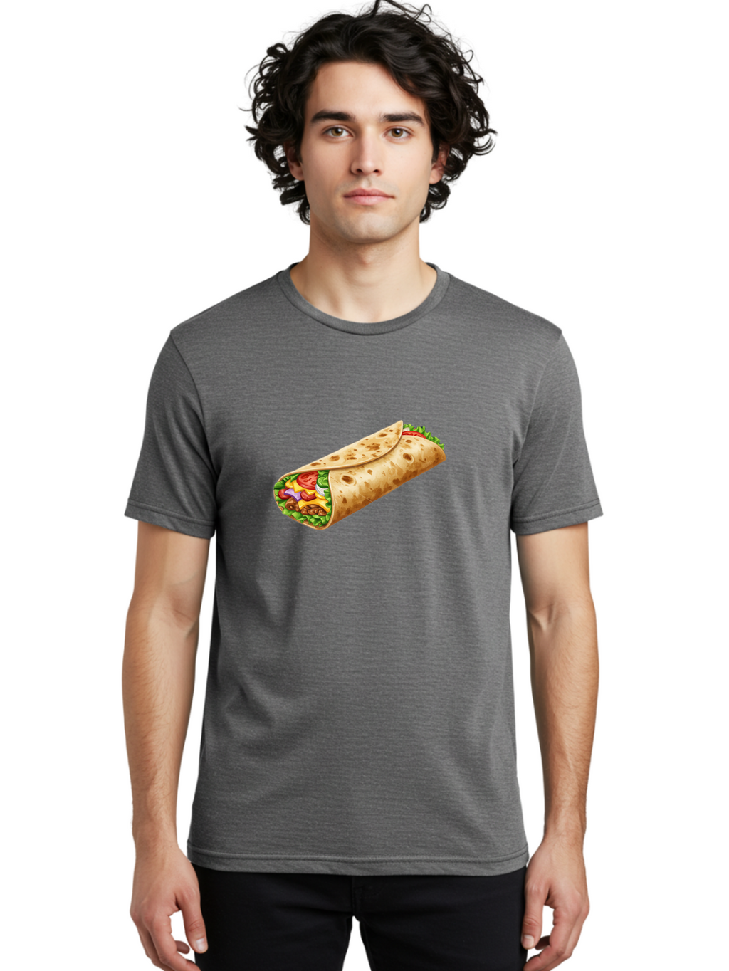 Burrito Men'S Graphic Tee, 100% Cotton, Comfortable Casual Summer Wear, Machine Washable, Vintage Camera, Old Camera, Antique Camera, Black Camera, Classic Photography, Photography Equipment, Nostalgic Device, Film Camera, Camera Art Bal906