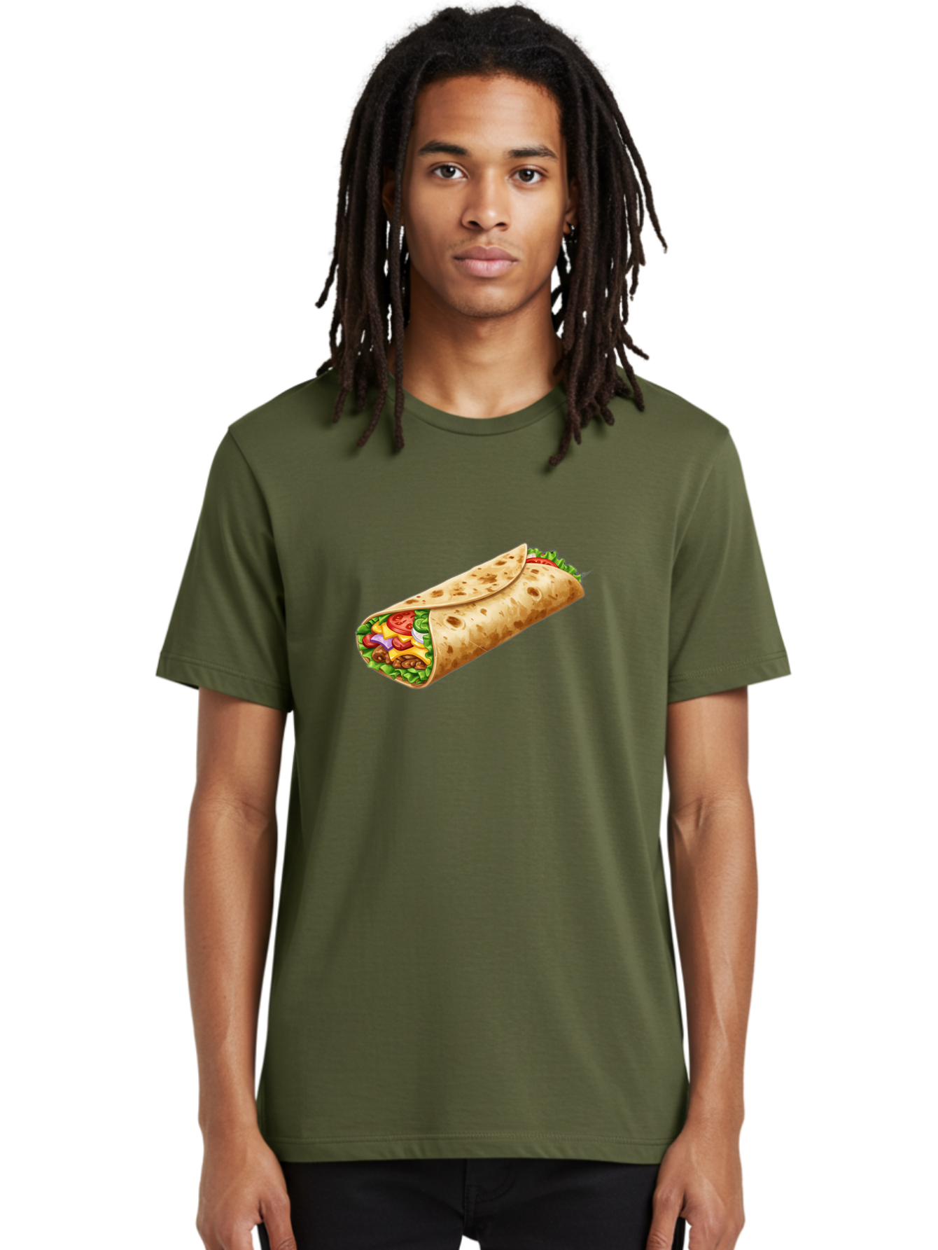 Burrito Men'S Graphic Tee, 100% Cotton, Comfortable Casual Summer Wear, Machine Washable, Vintage Camera, Old Camera, Antique Camera, Black Camera, Classic Photography, Photography Equipment, Nostalgic Device, Film Camera, Camera Art Bal906