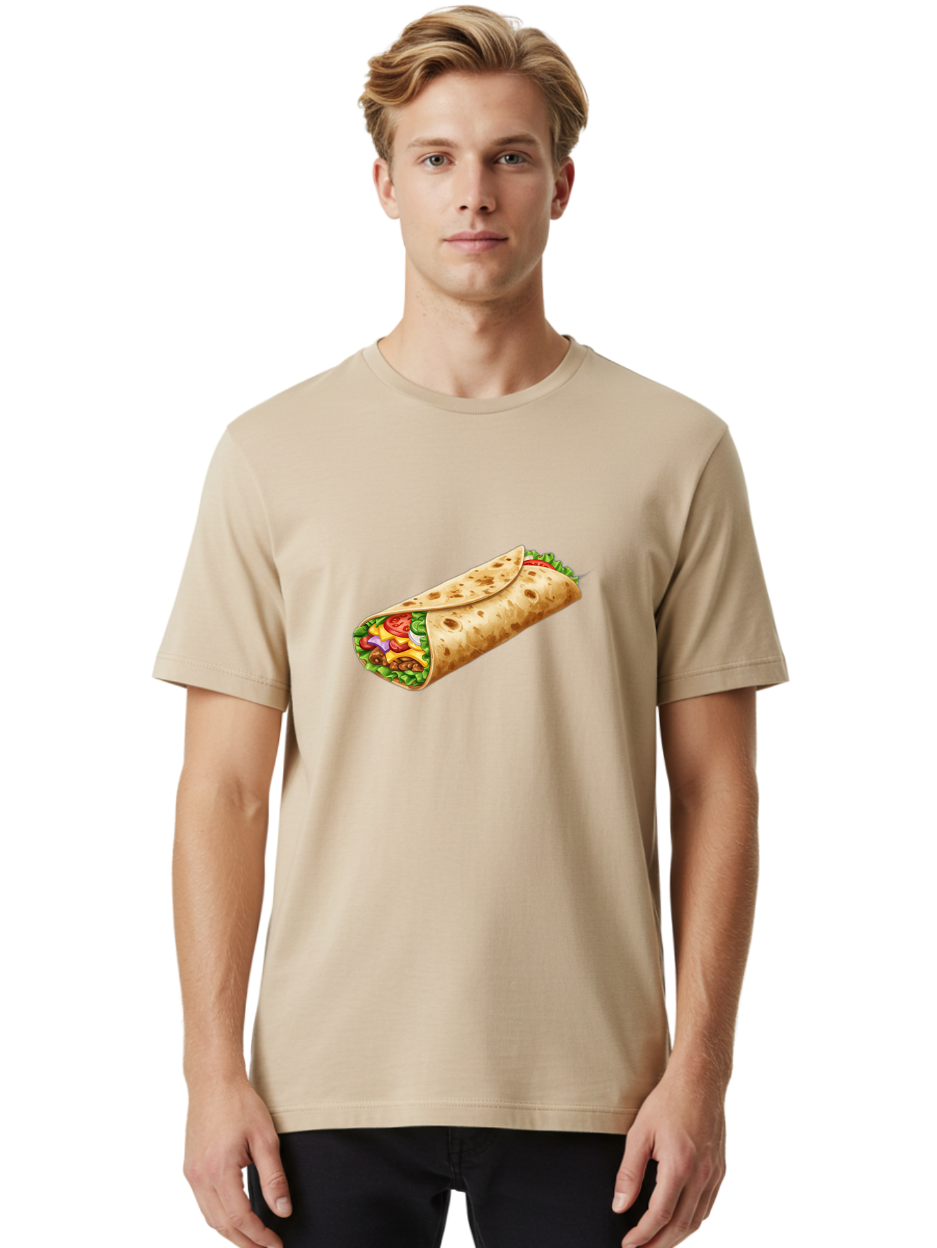Burrito Men'S Graphic Tee, 100% Cotton, Comfortable Casual Summer Wear, Machine Washable, Vintage Camera, Old Camera, Antique Camera, Black Camera, Classic Photography, Photography Equipment, Nostalgic Device, Film Camera, Camera Art Bal906