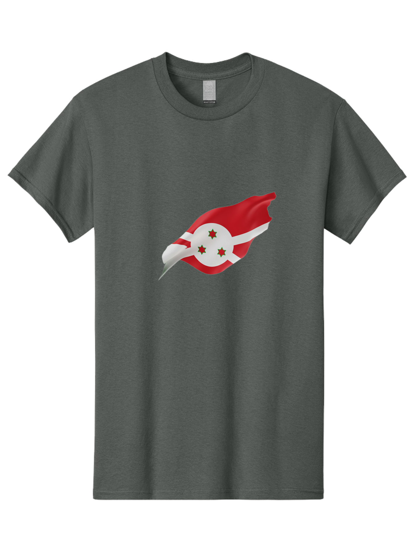 Burundi-Flag Men'S Graphic Tee, 100% Cotton, Comfortable Casual Summer Wear, Machine Washable, Vintage Camera, Old Camera, Antique Camera, Black Camera, Classic Photography, Photography Equipment, Nostalgic Device, Film Camera, Camera Art Bal907
