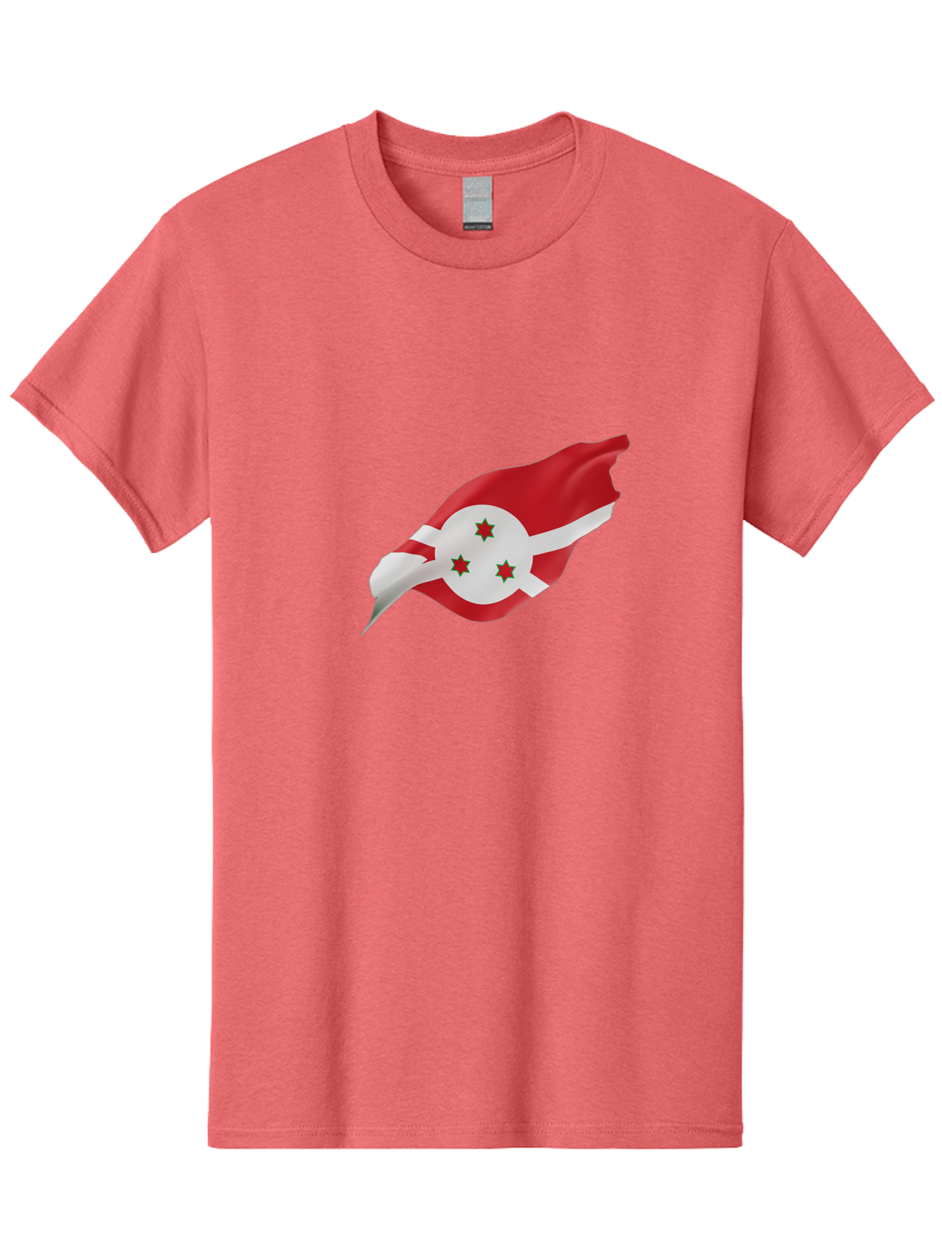 Burundi-Flag Men'S Graphic Tee, 100% Cotton, Comfortable Casual Summer Wear, Machine Washable, Vintage Camera, Old Camera, Antique Camera, Black Camera, Classic Photography, Photography Equipment, Nostalgic Device, Film Camera, Camera Art Bal907